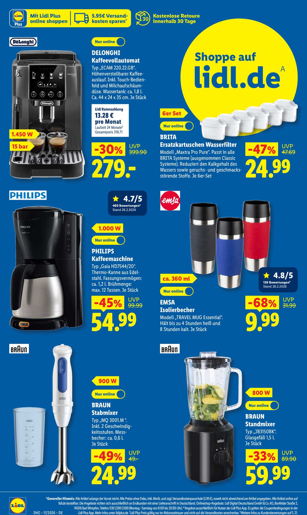 Leták Lidl Německo 20.4.-25.4.2026 strana 8