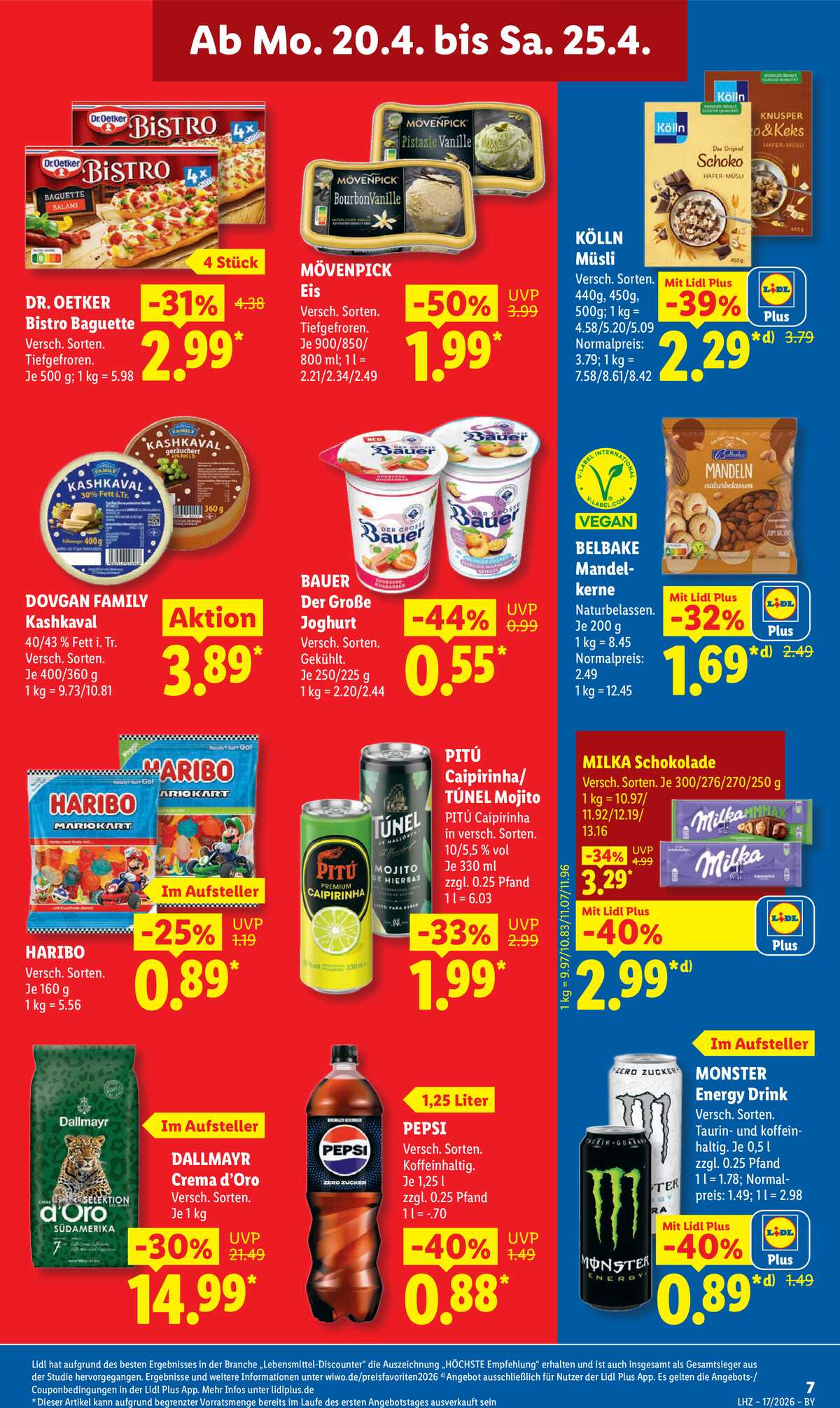 Leták Lidl Německo 20.4.-25.4.2026 strana 15