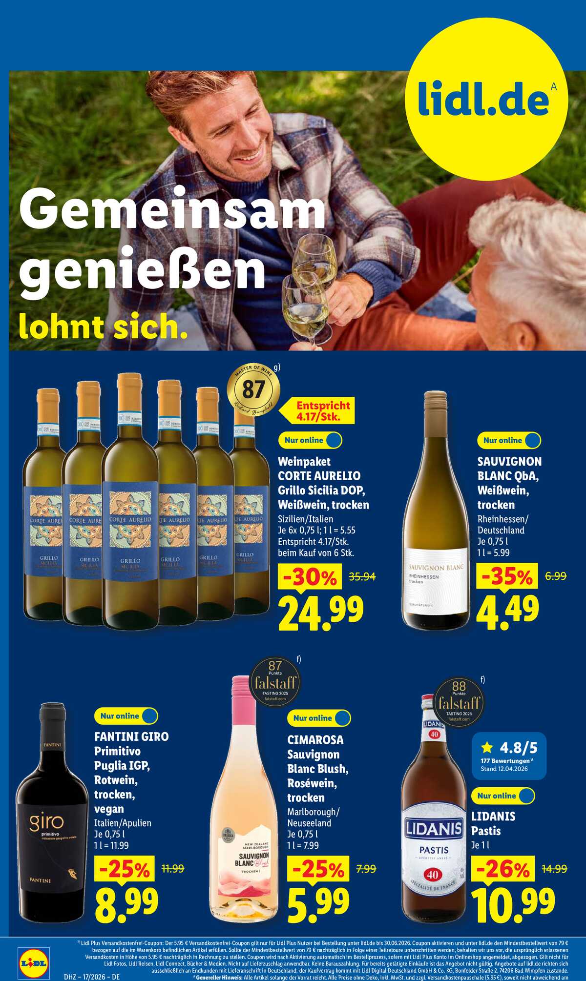 Leták Lidl Německo 20.4.-25.4.2026 strana 32