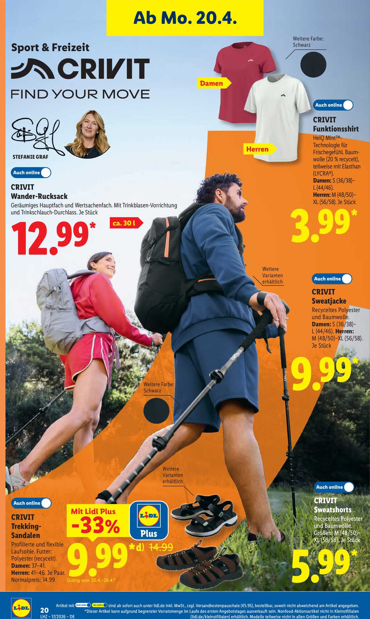 Leták Lidl Německo 20.4.-25.4.2026 strana 36