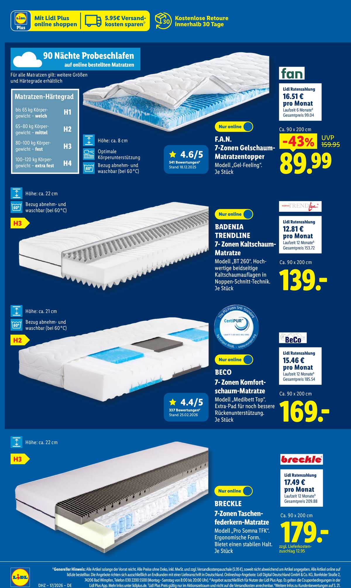 Leták Lidl Německo 20.4.-25.4.2026 strana 42