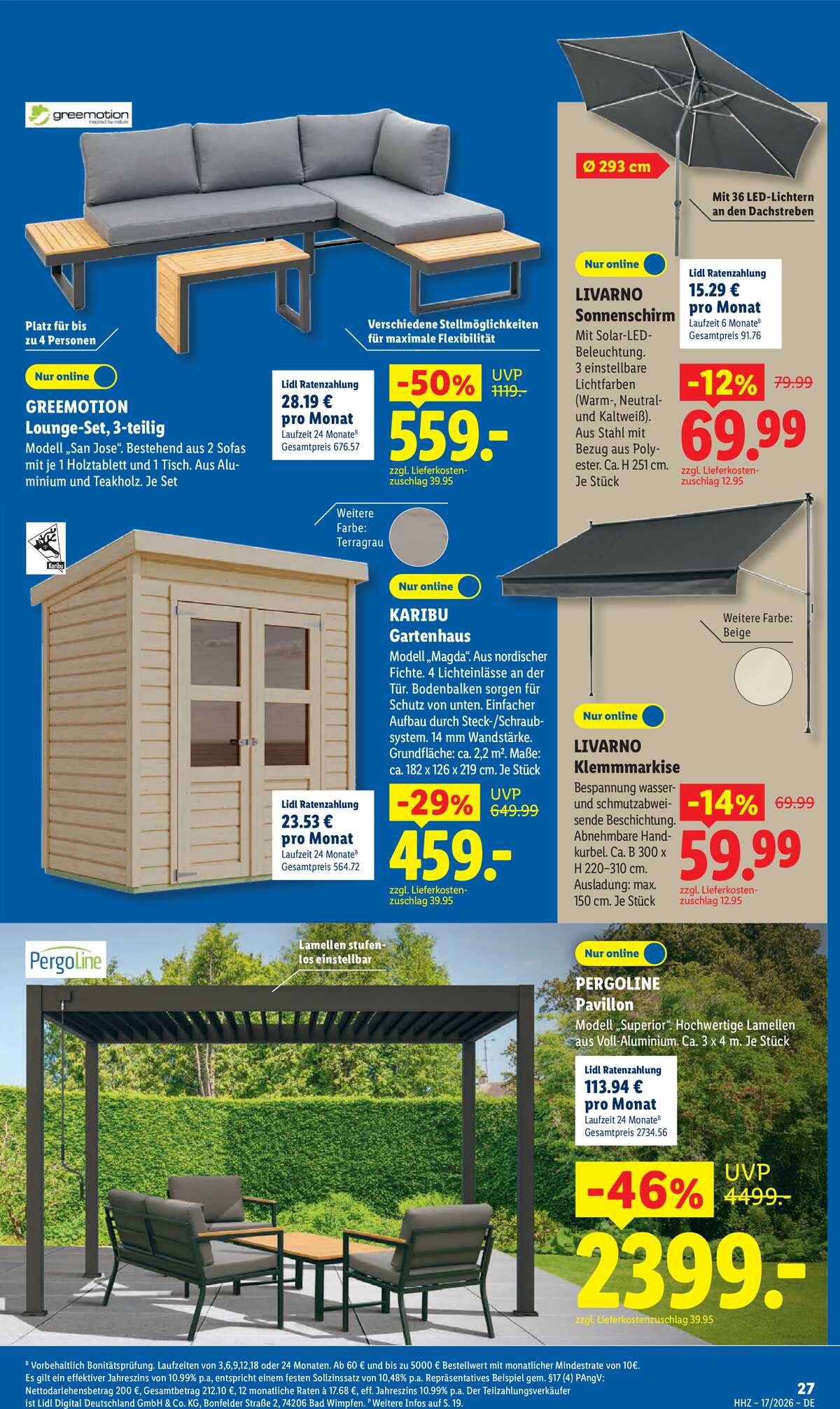 Leták Lidl Německo 20.4.-25.4.2026 strana 45