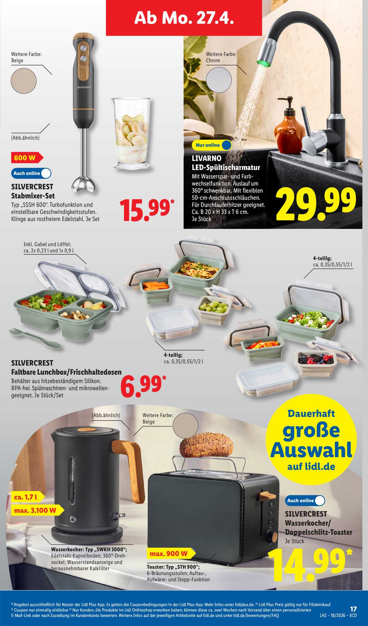 Leták Lidl Německo 27.4.-2.5.2026 strana 7