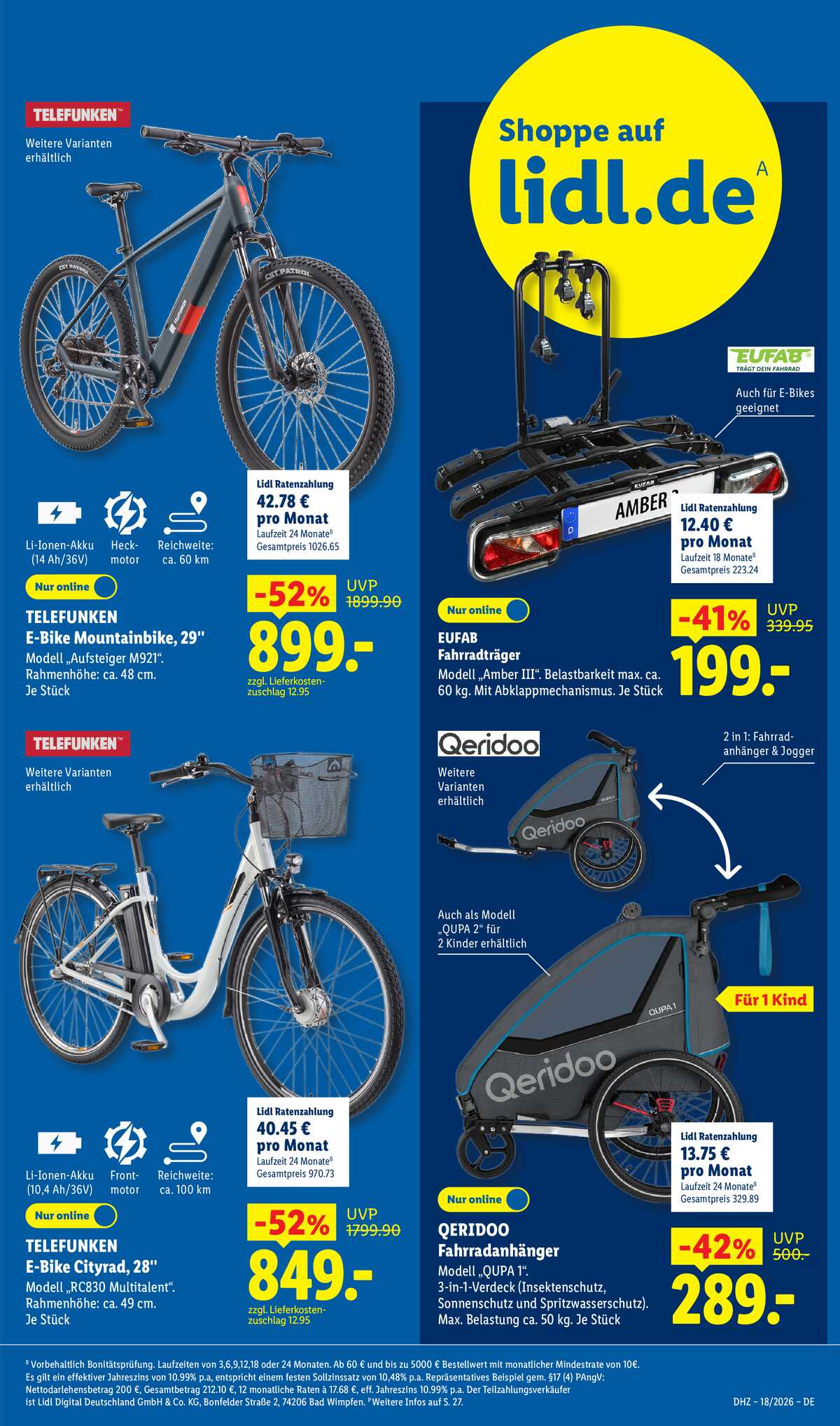 Leták Lidl Německo 27.4.-2.5.2026 strana 17