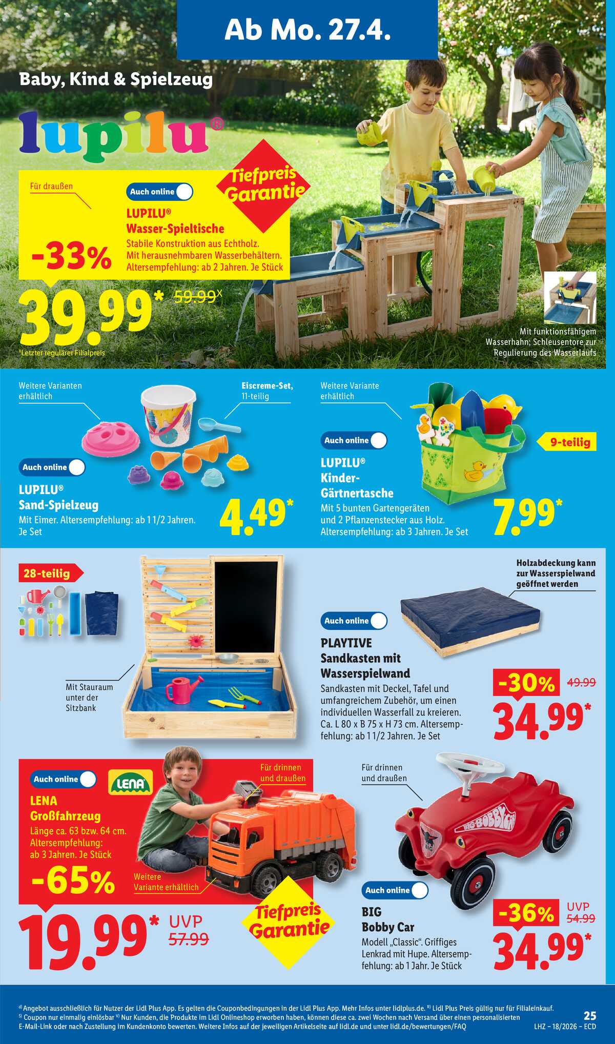 Leták Lidl Německo 27.4.-2.5.2026 strana 19