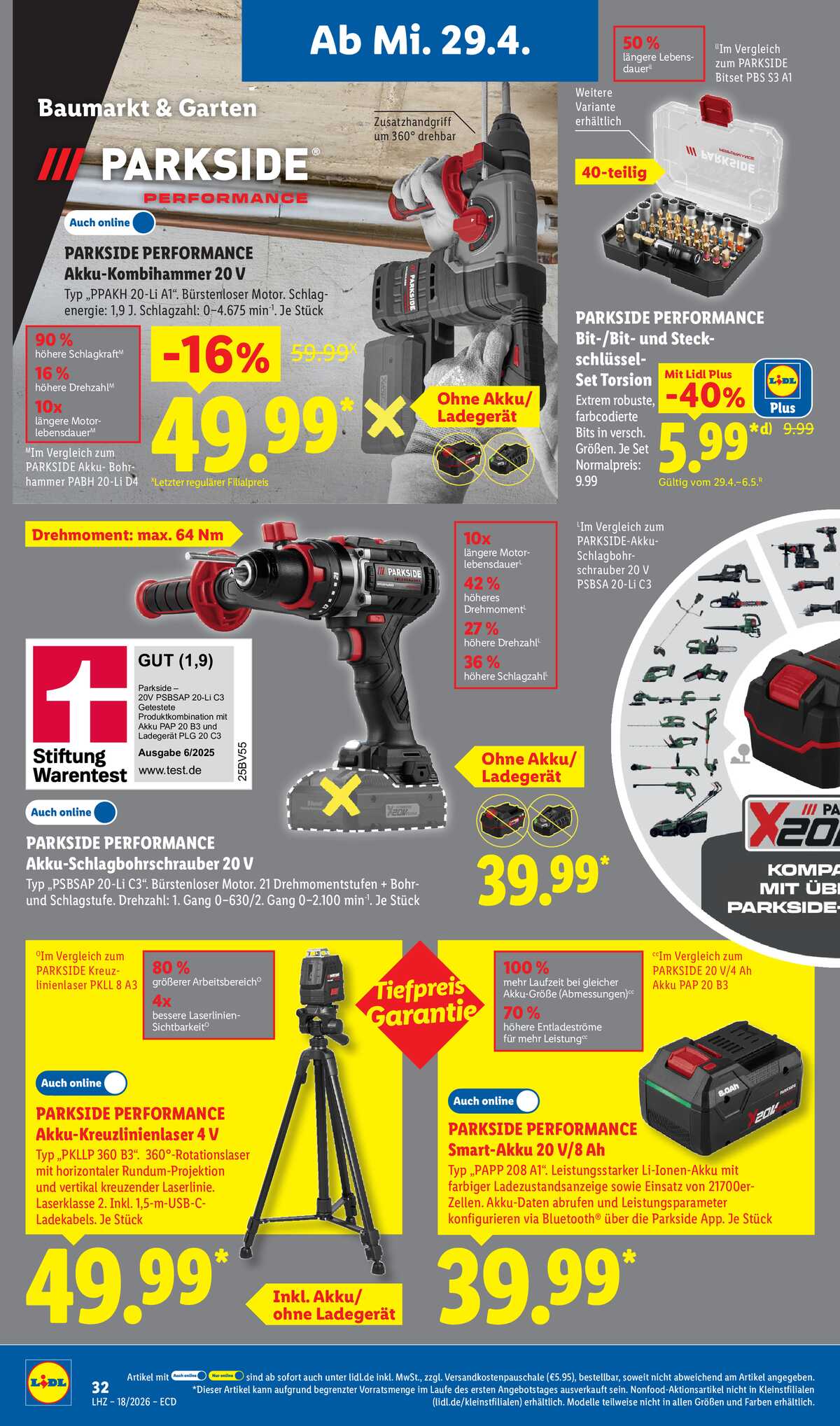 Leták Lidl Německo 27.4.-2.5.2026 strana 26