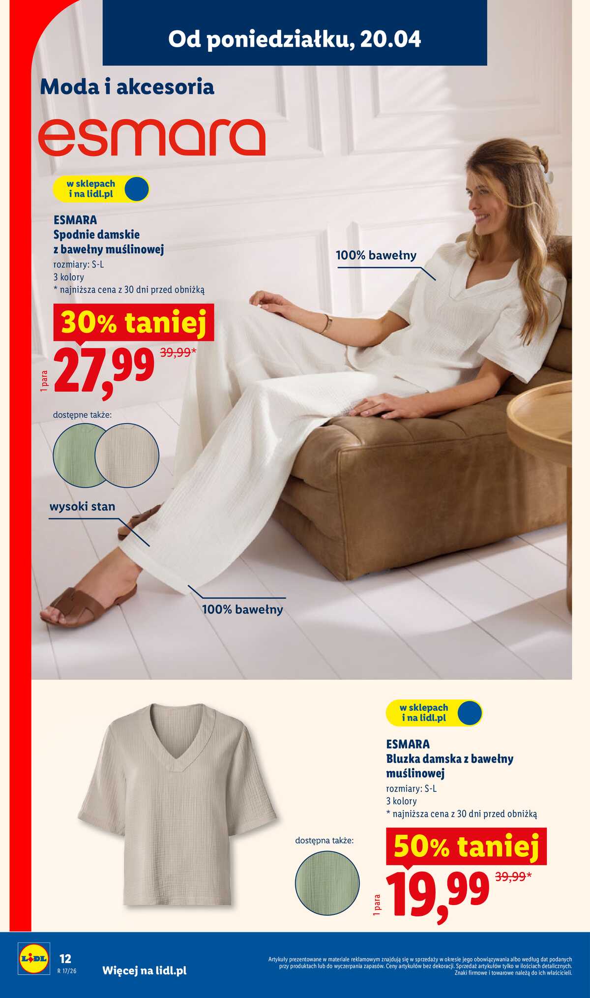 Leták Lidl Polsko 20.4.-26.4.2026 - Katalog platný od 20.04 strana 10