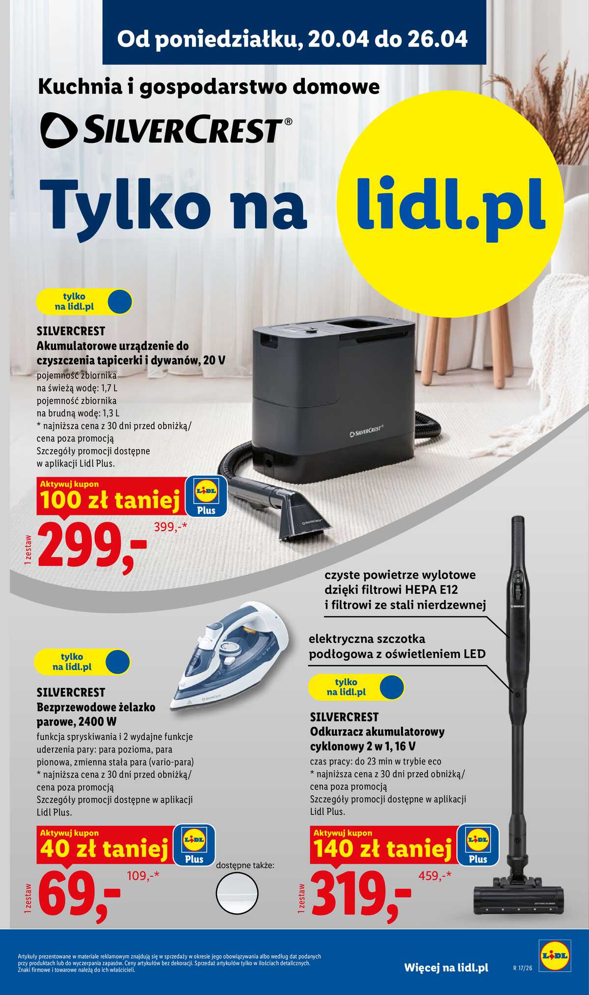 Leták Lidl Polsko 20.4.-26.4.2026 - Katalog platný od 20.04 strana 15