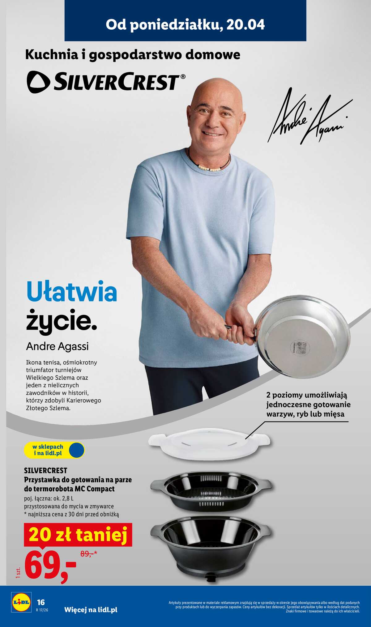 Leták Lidl Polsko 20.4.-26.4.2026 - Katalog platný od 20.04 strana 16