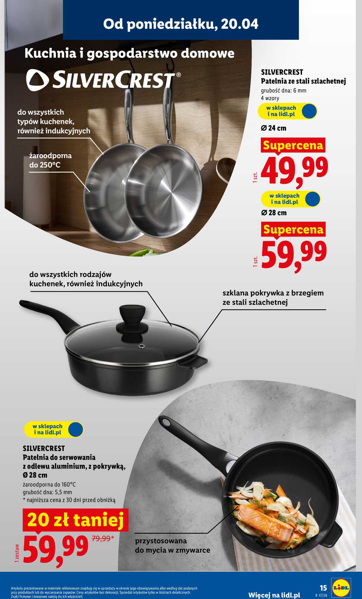 Leták Lidl Polsko 20.4.-26.4.2026 - Katalog platný od 20.04 strana 17