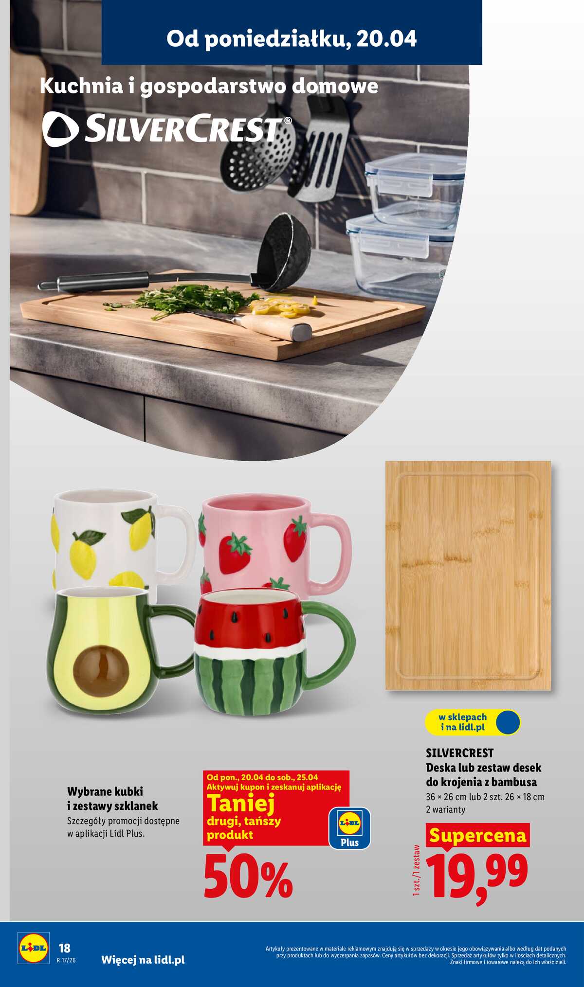 Leták Lidl Polsko 20.4.-26.4.2026 - Katalog platný od 20.04 strana 20