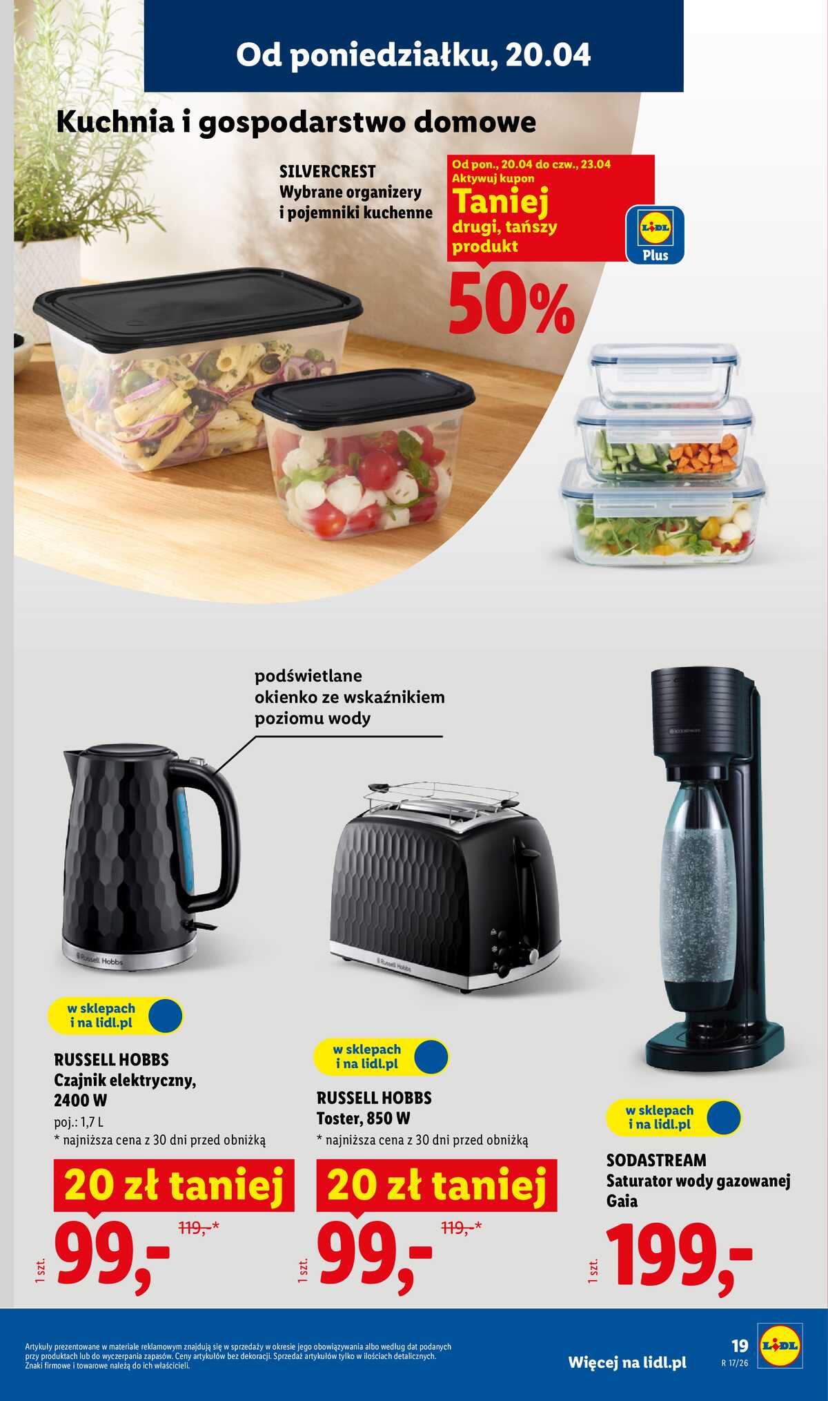 Leták Lidl Polsko 20.4.-26.4.2026 - Katalog platný od 20.04 strana 21