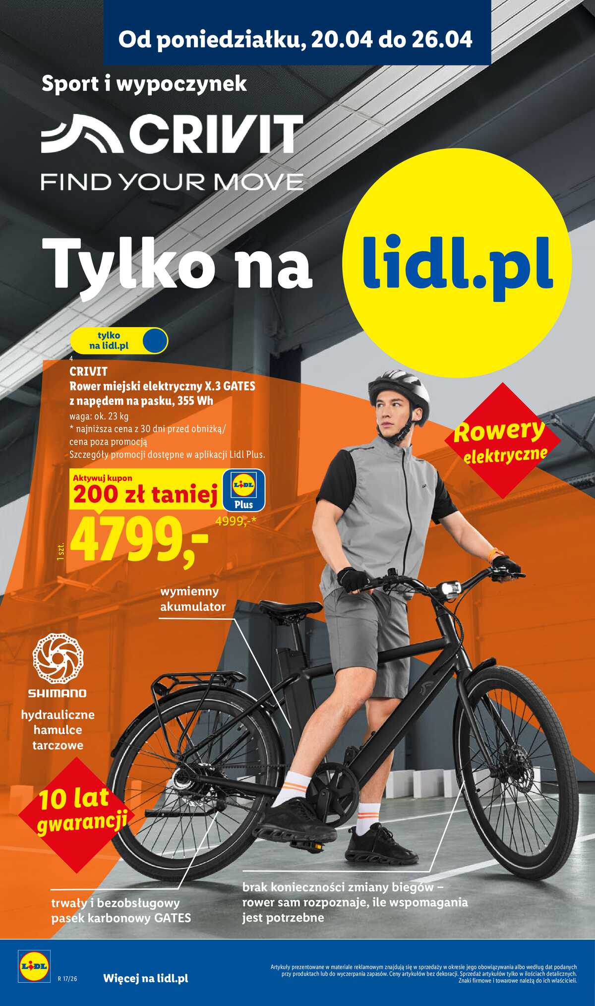 Leták Lidl Polsko 20.4.-26.4.2026 - Katalog platný od 20.04 strana 24