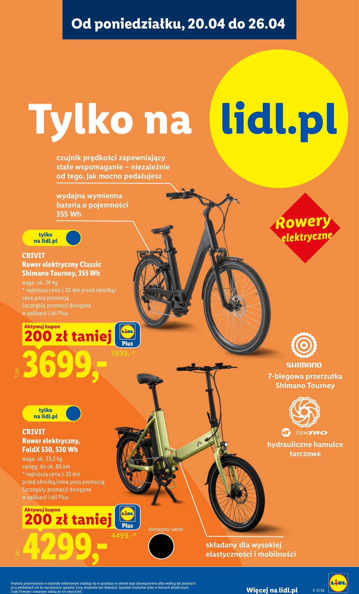 Leták Lidl Polsko 20.4.-26.4.2026 - Katalog platný od 20.04 strana 25
