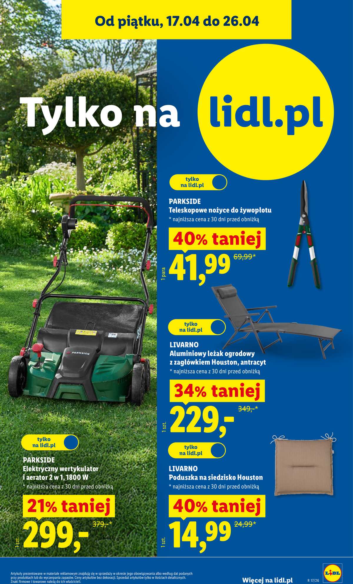 Leták Lidl Polsko 20.4.-26.4.2026 - Katalog platný od 20.04 strana 29