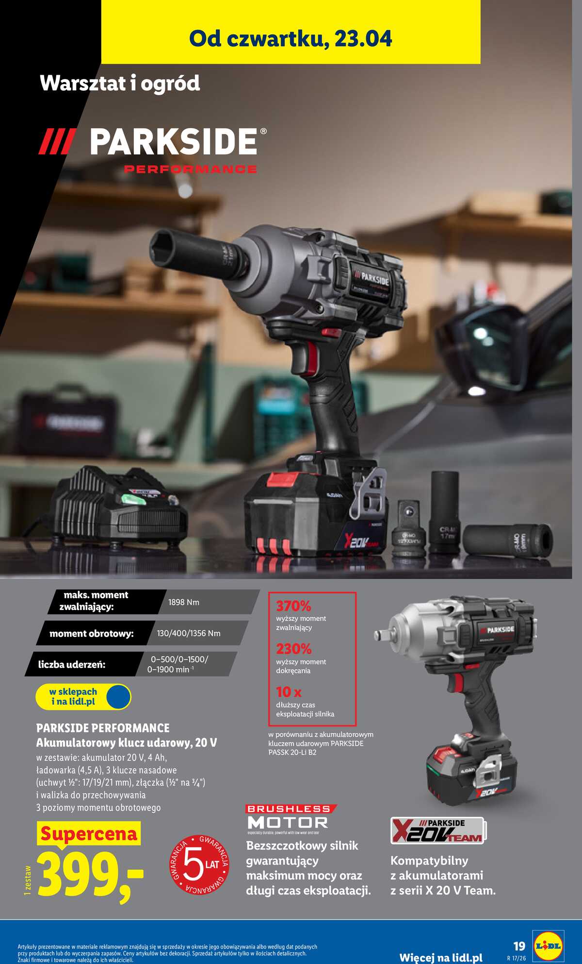 Leták Lidl Polsko 20.4.-26.4.2026 - Katalog platný od 20.04 strana 31