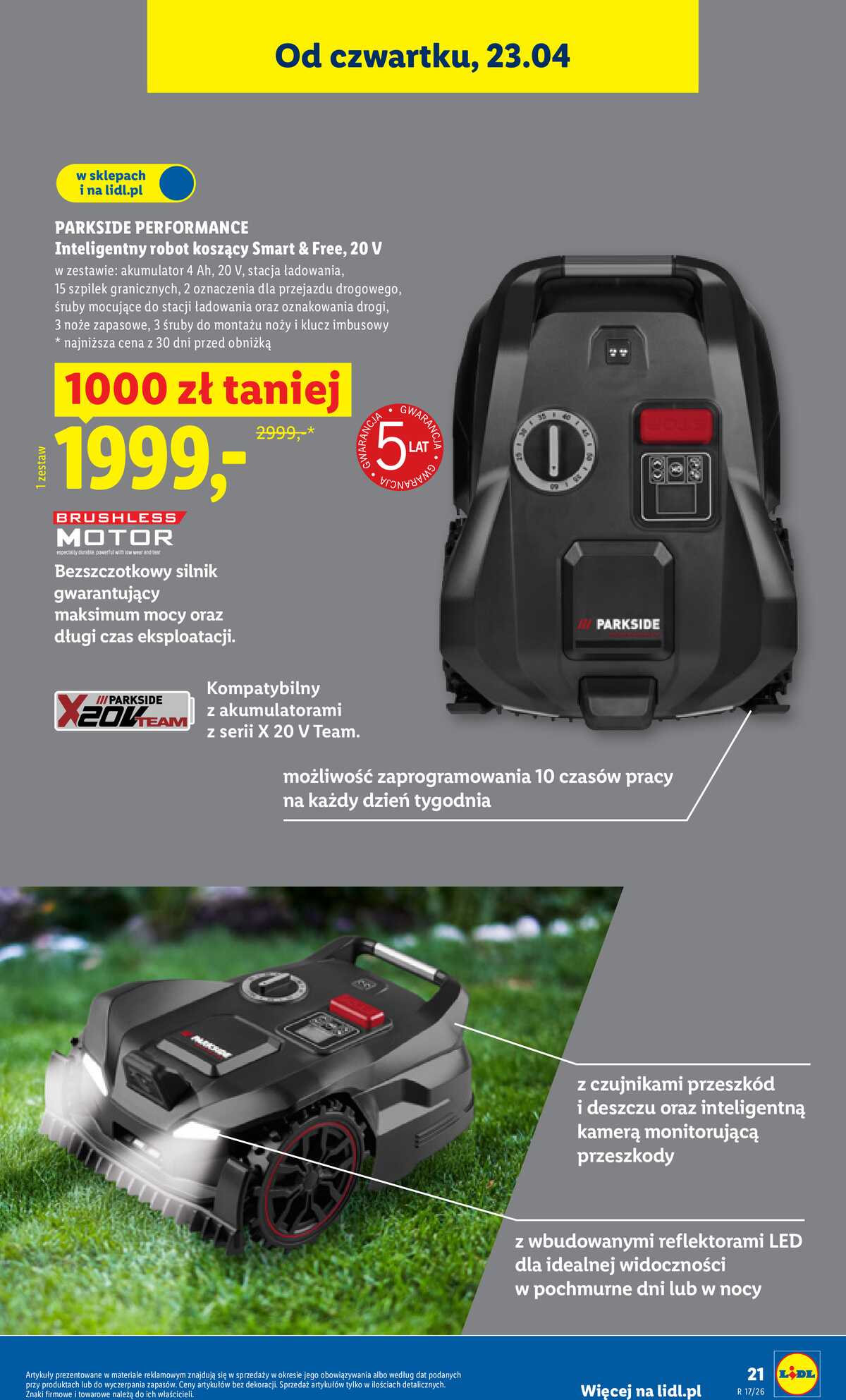 Leták Lidl Polsko 20.4.-26.4.2026 - Katalog platný od 20.04 strana 33