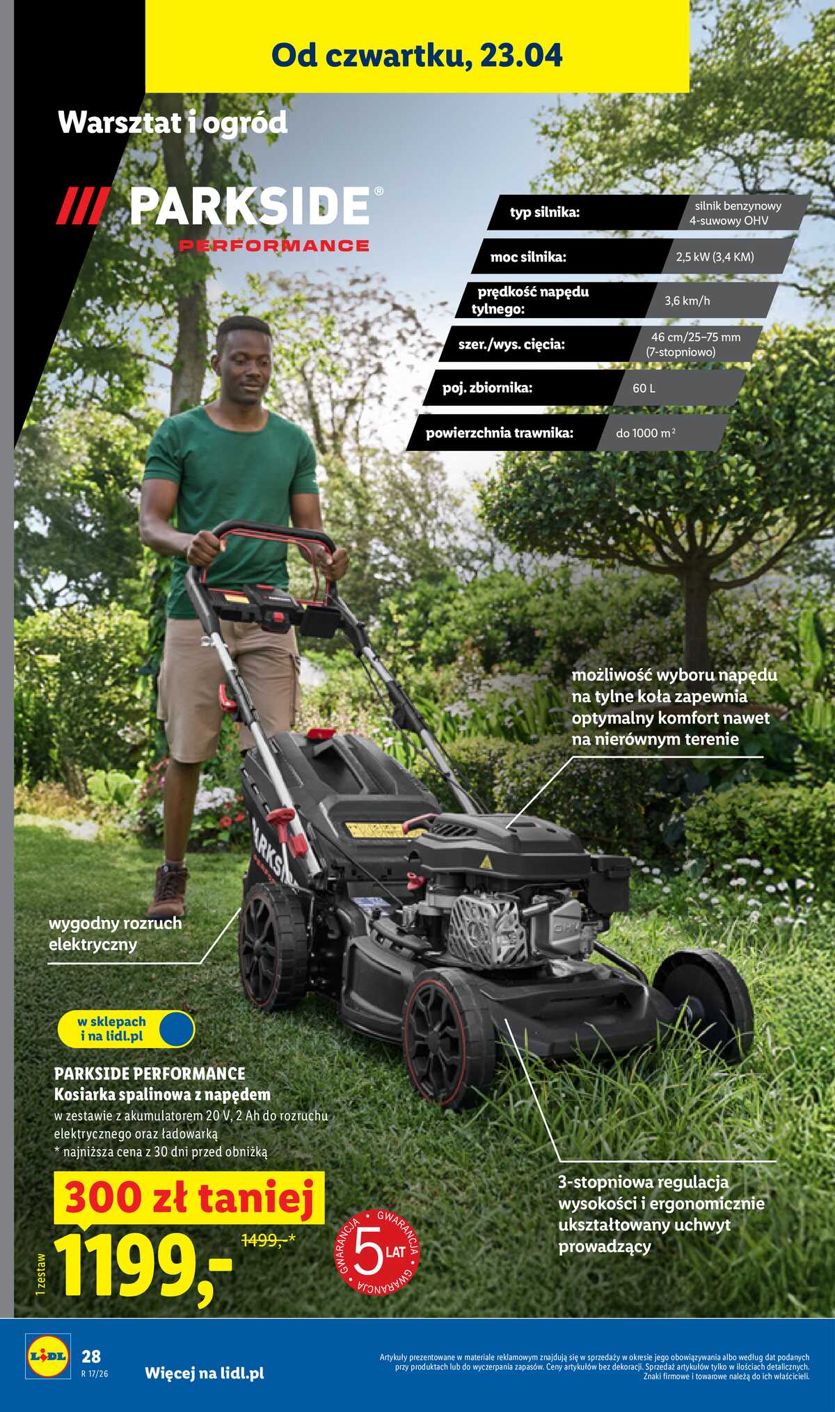 Leták Lidl Polsko 20.4.-26.4.2026 - Katalog platný od 20.04 strana 40