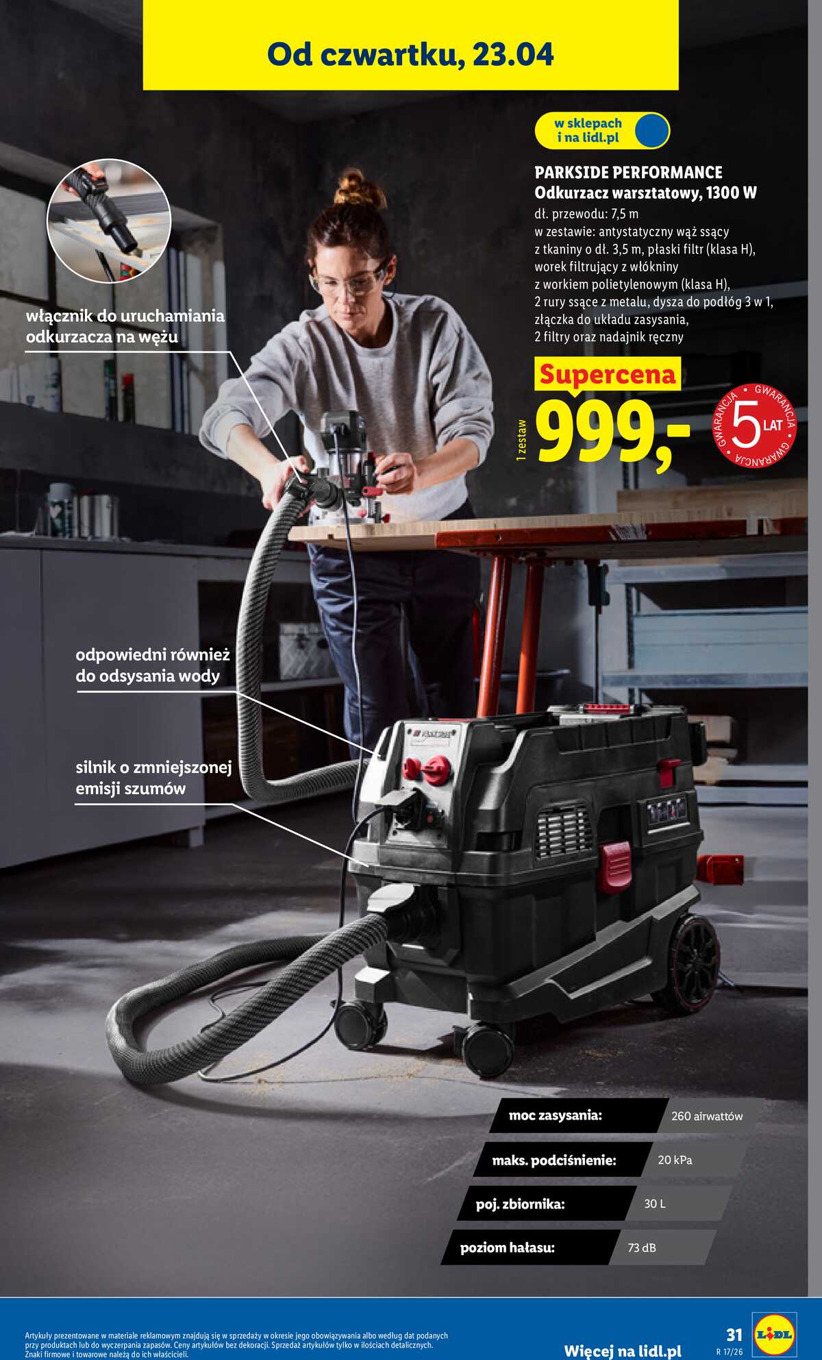 Leták Lidl Polsko 20.4.-26.4.2026 - Katalog platný od 20.04 strana 43