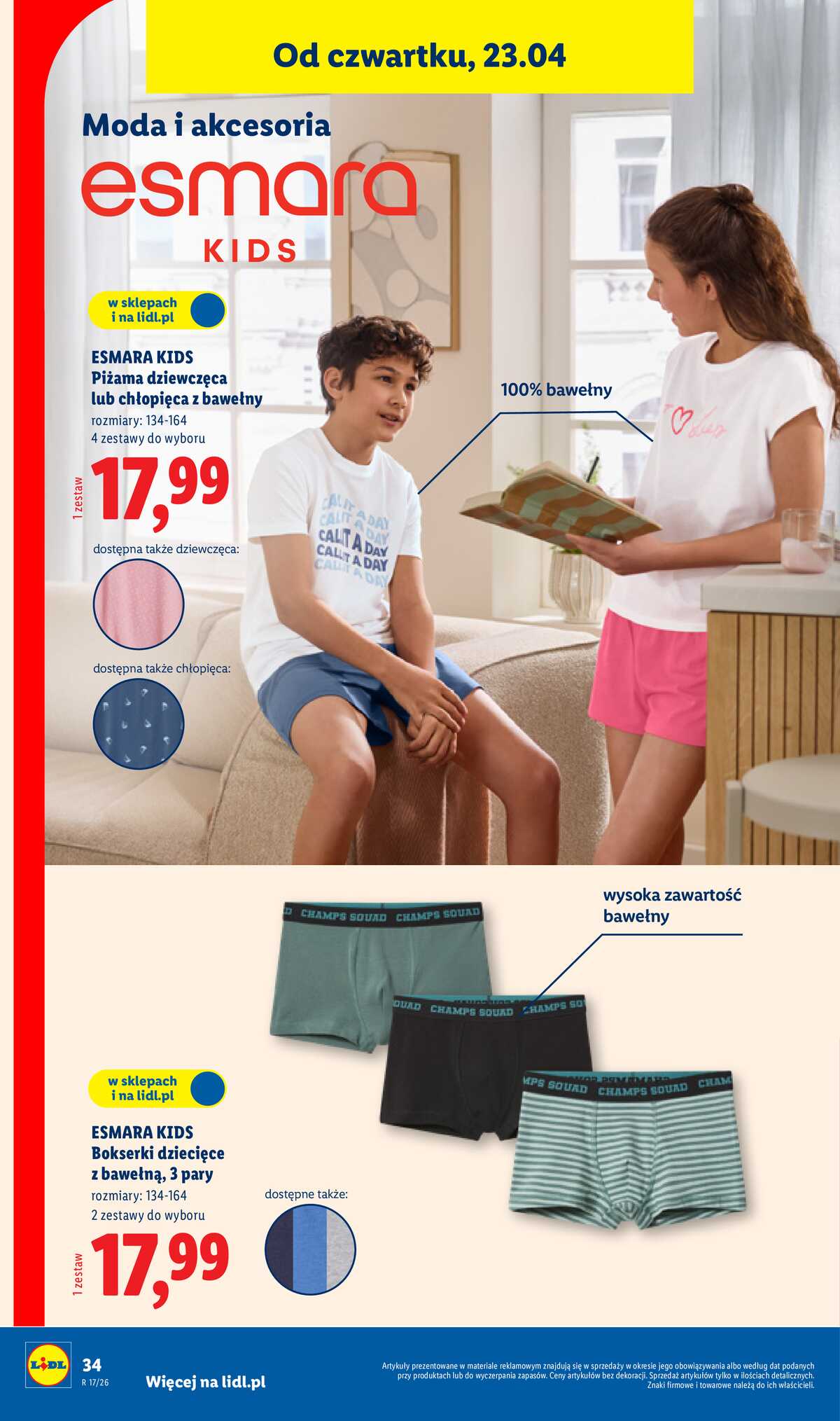Leták Lidl Polsko 20.4.-26.4.2026 - Katalog platný od 20.04 strana 46