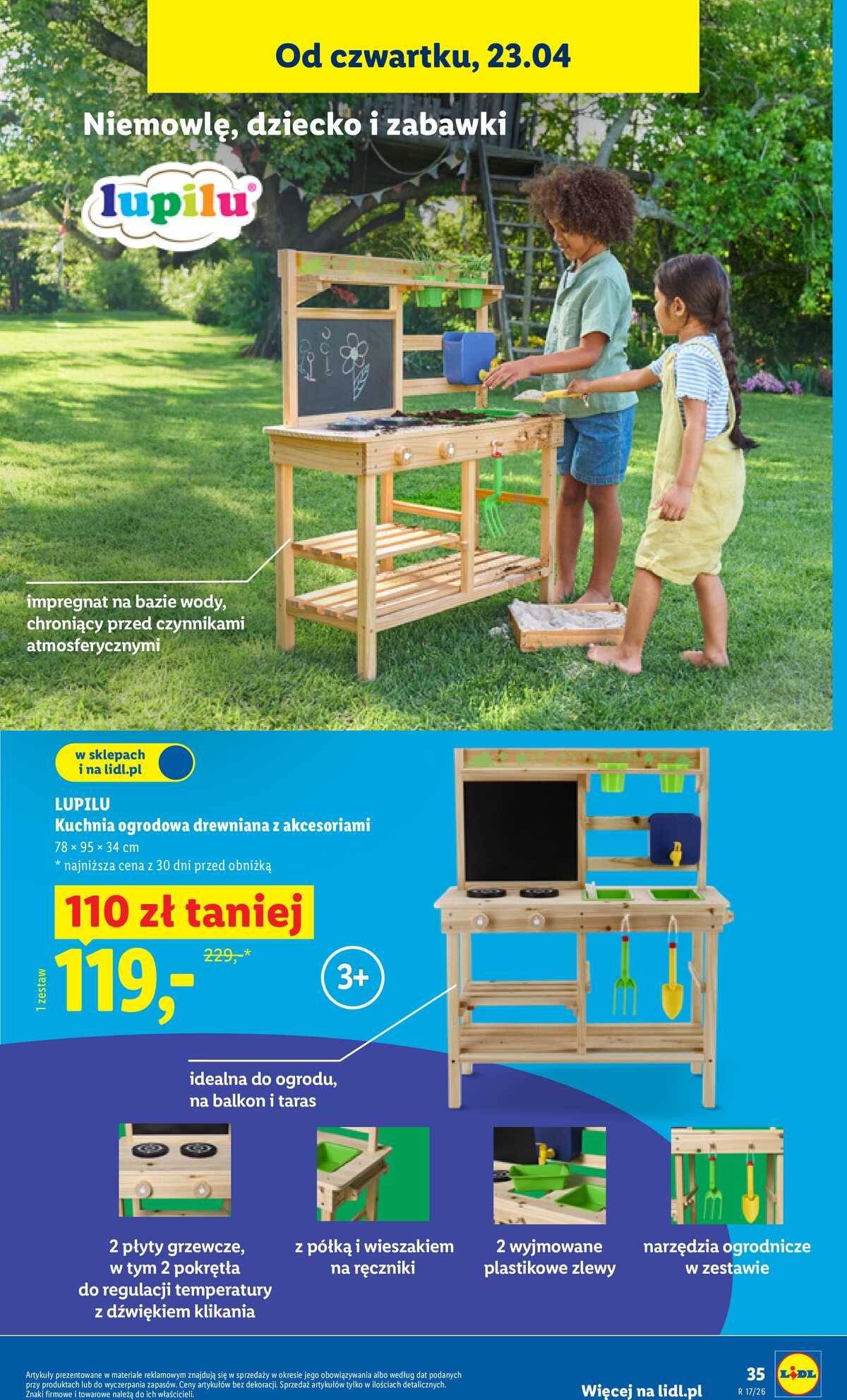 Leták Lidl Polsko 20.4.-26.4.2026 - Katalog platný od 20.04 strana 47