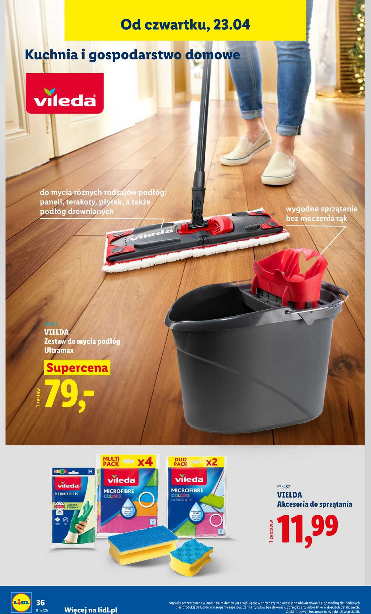 Leták Lidl Polsko 20.4.-26.4.2026 - Katalog platný od 20.04 strana 50