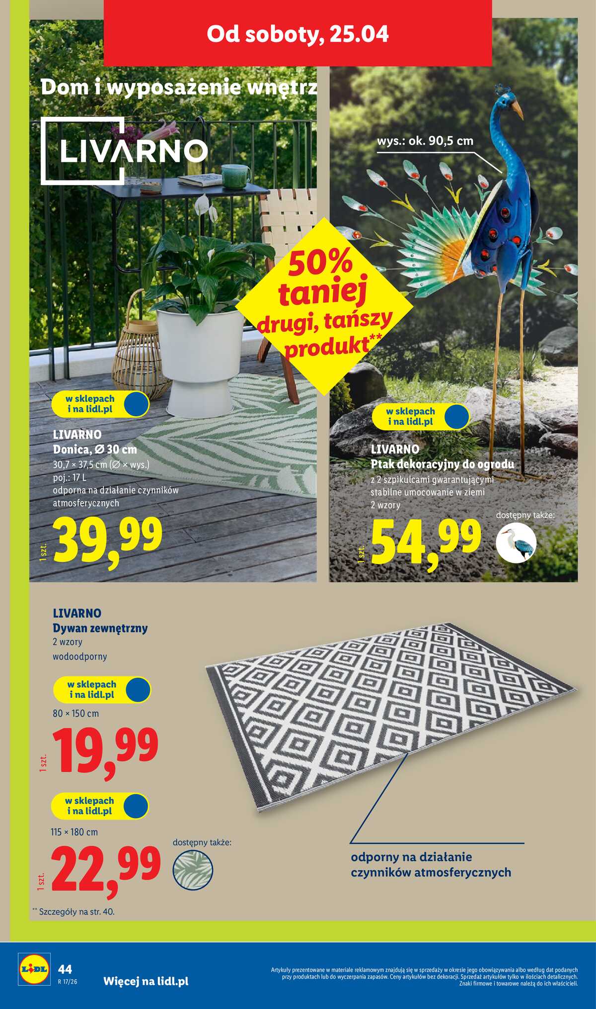 Leták Lidl Polsko 20.4.-26.4.2026 - Katalog platný od 20.04 strana 58