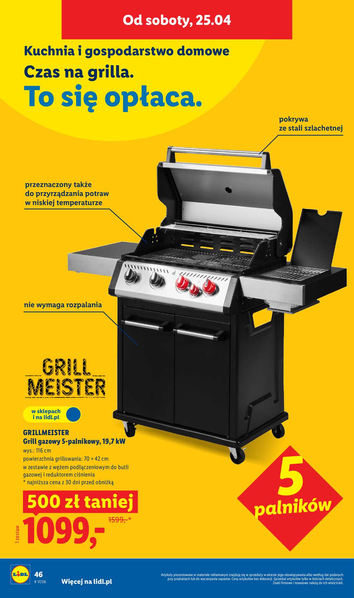 Leták Lidl Polsko 20.4.-26.4.2026 - Katalog platný od 20.04 strana 60