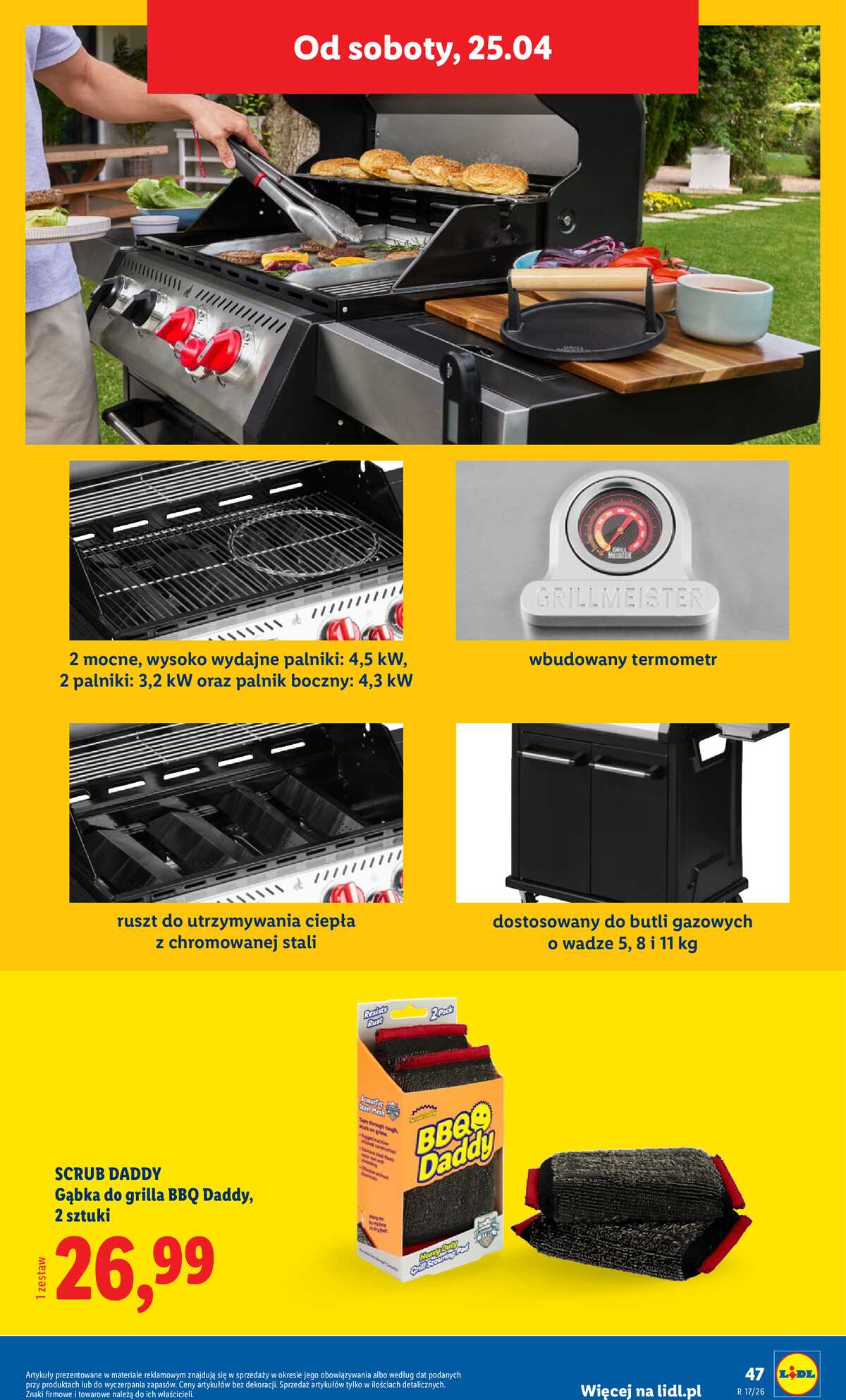 Leták Lidl Polsko 20.4.-26.4.2026 - Katalog platný od 20.04 strana 61