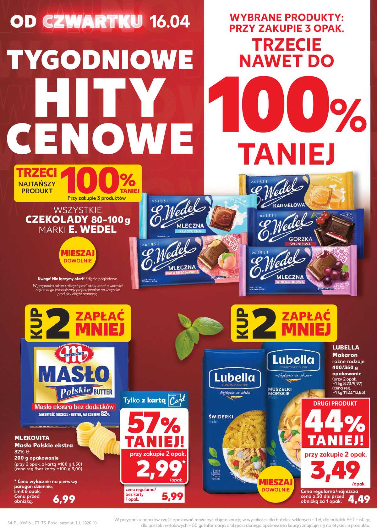 Leták Kaufland Polsko 16.4.-22.4.2026 - Noviny týdne strana 4
