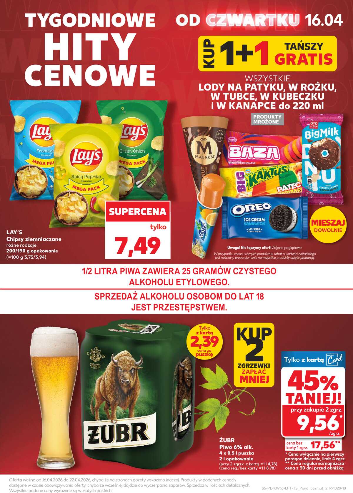 Leták Kaufland Polsko 16.4.-22.4.2026 - Noviny týdne strana 5