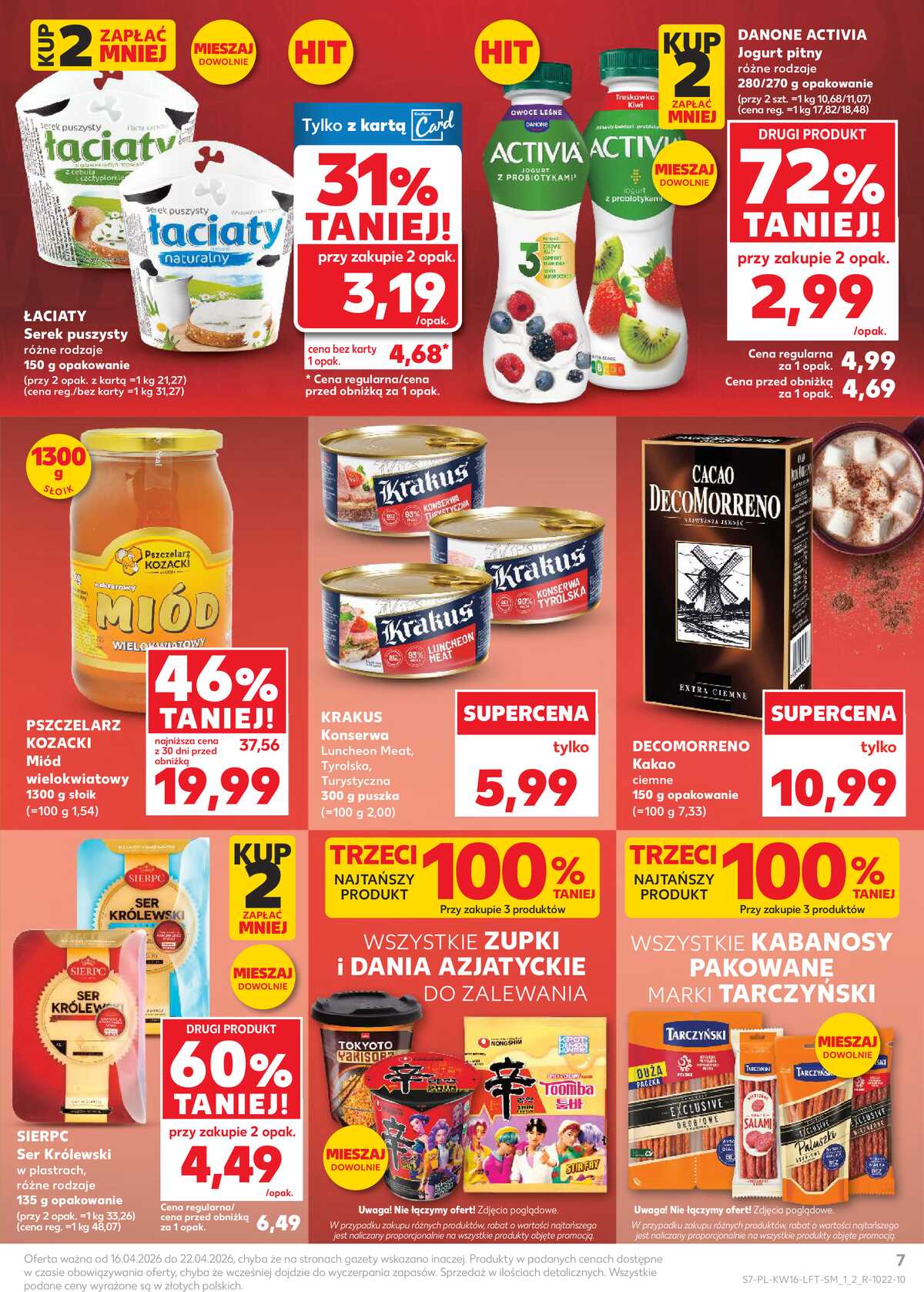 Leták Kaufland Polsko 16.4.-22.4.2026 - Noviny týdne strana 7