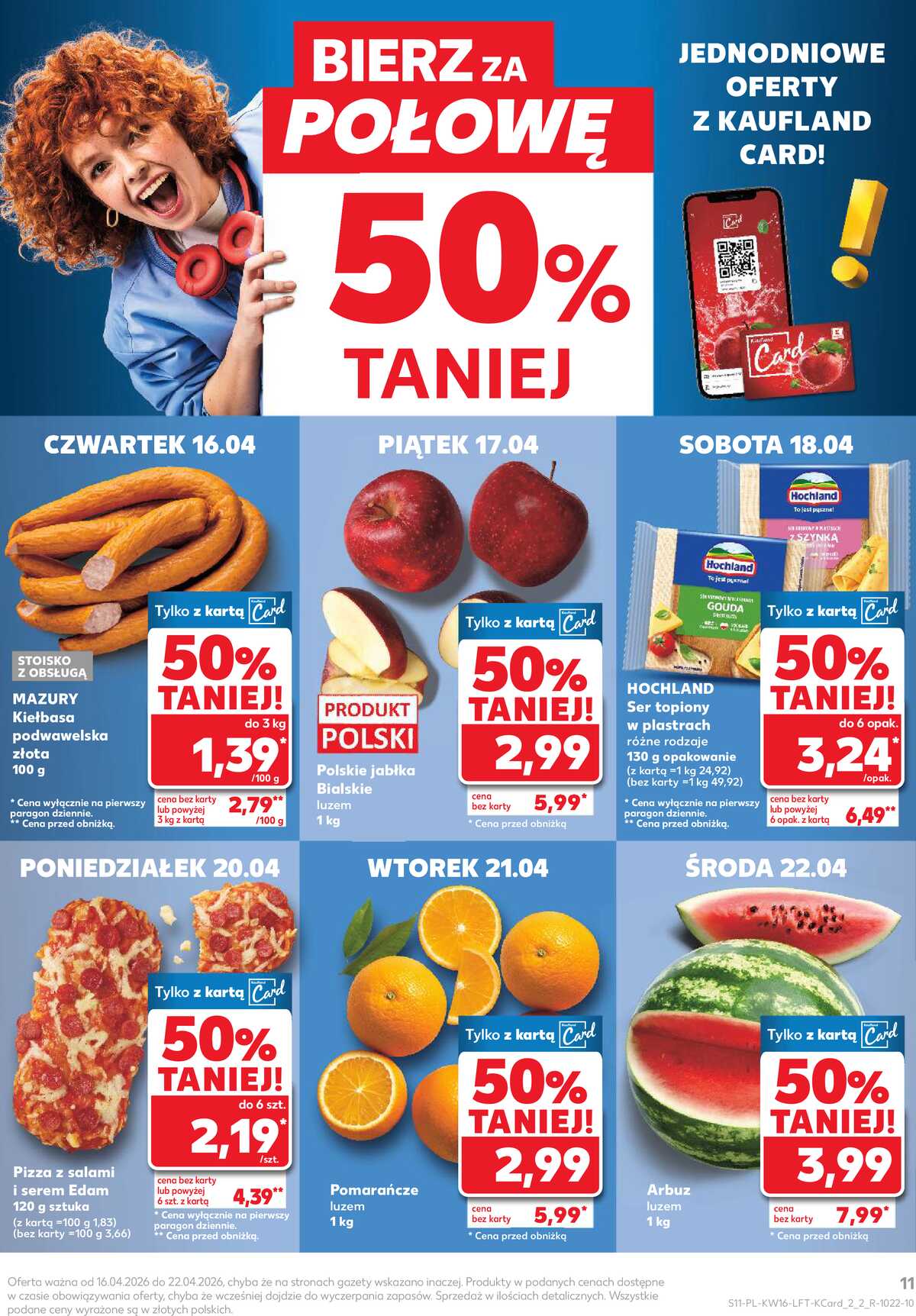 Leták Kaufland Polsko 16.4.-22.4.2026 - Noviny týdne strana 11