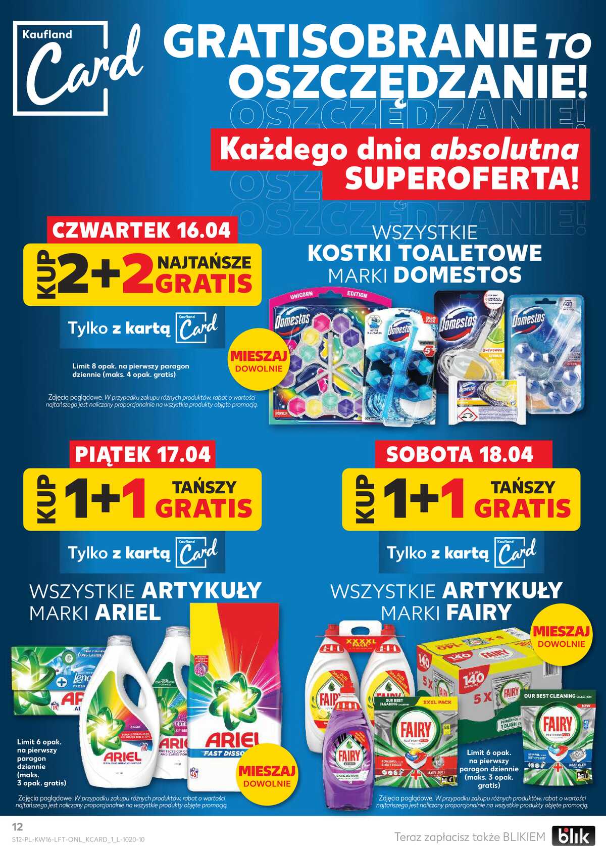 Leták Kaufland Polsko 16.4.-22.4.2026 - Noviny týdne strana 12