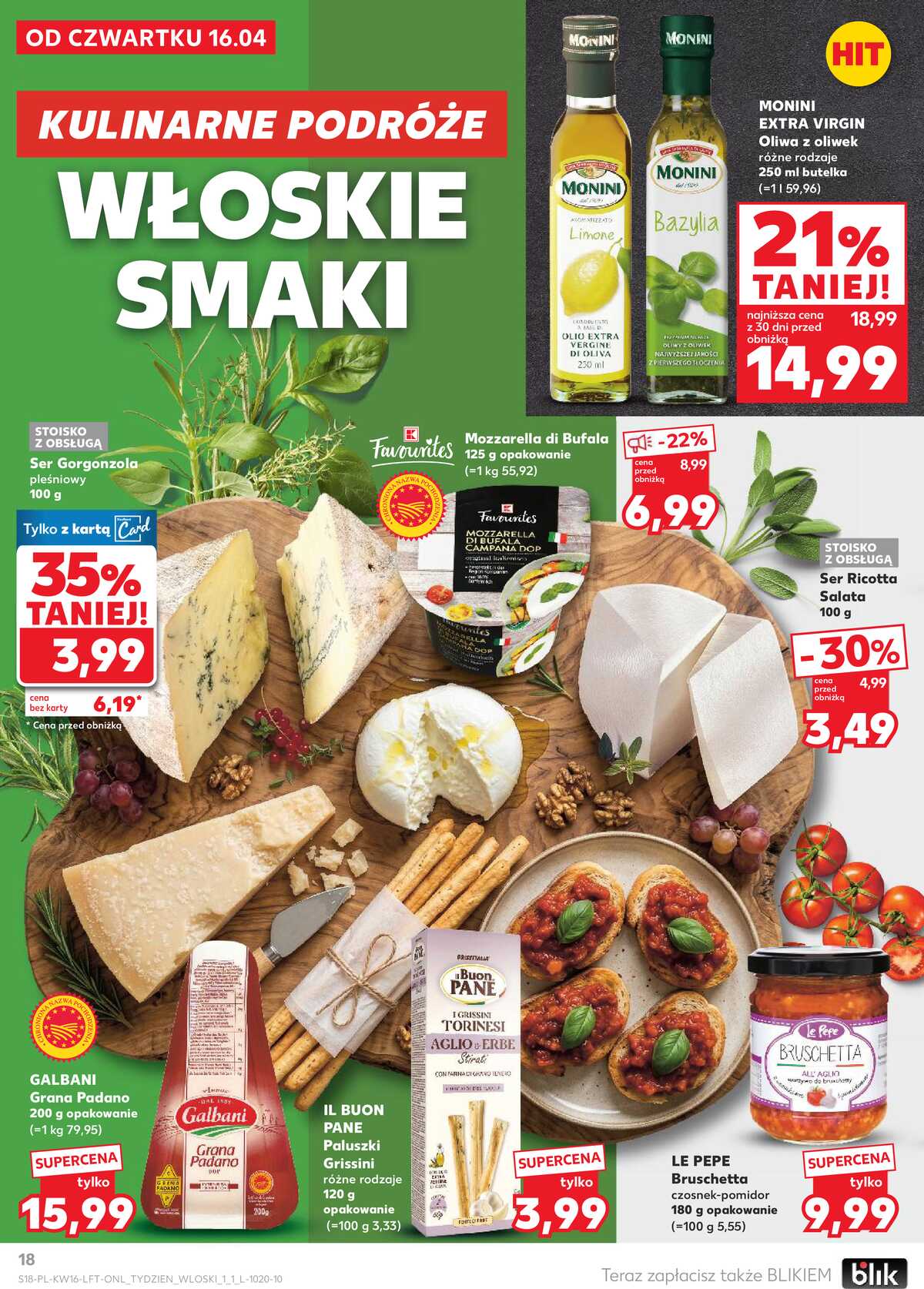 Leták Kaufland Polsko 16.4.-22.4.2026 - Noviny týdne strana 18