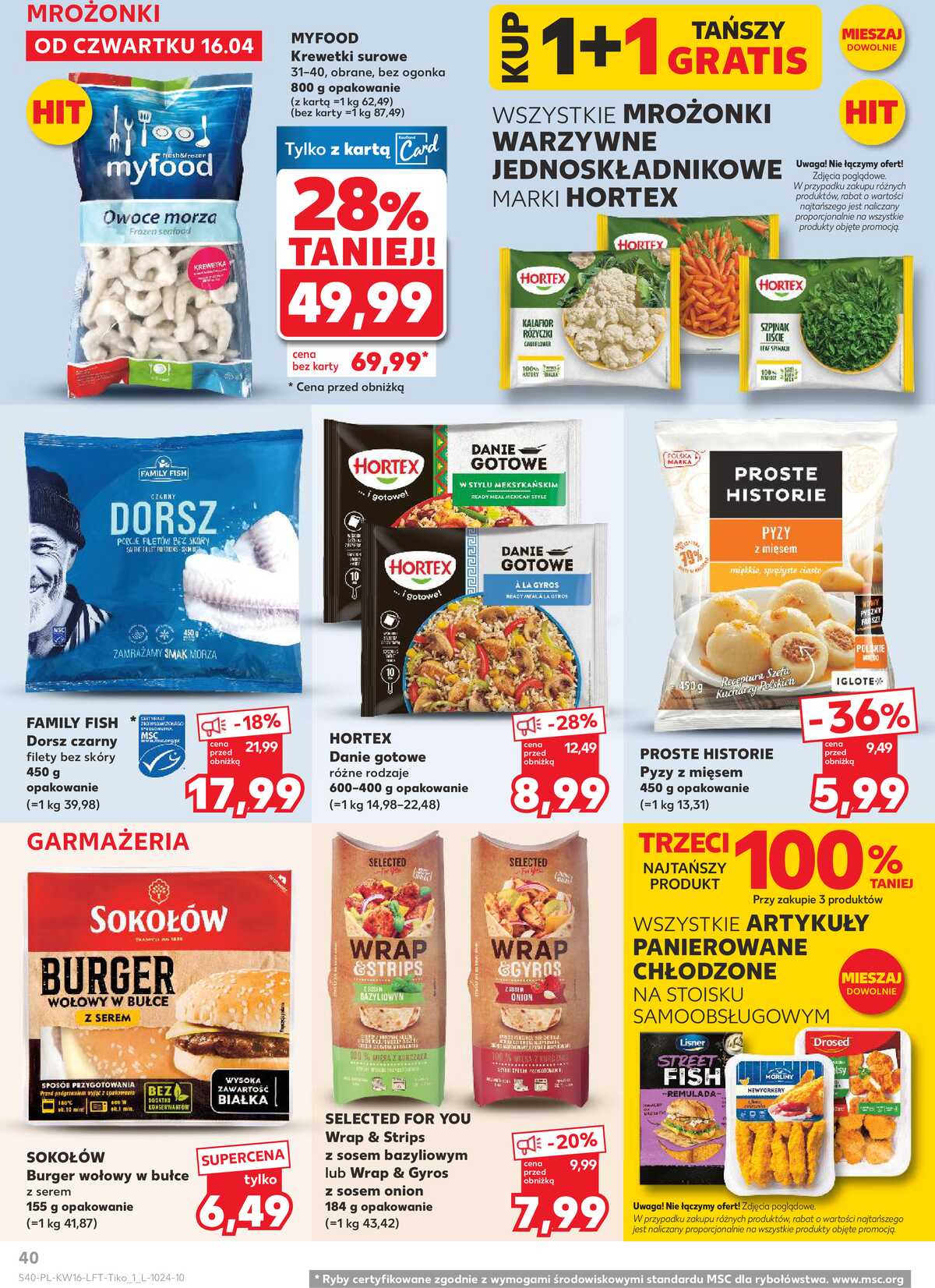 Leták Kaufland Polsko 16.4.-22.4.2026 - Noviny týdne strana 40