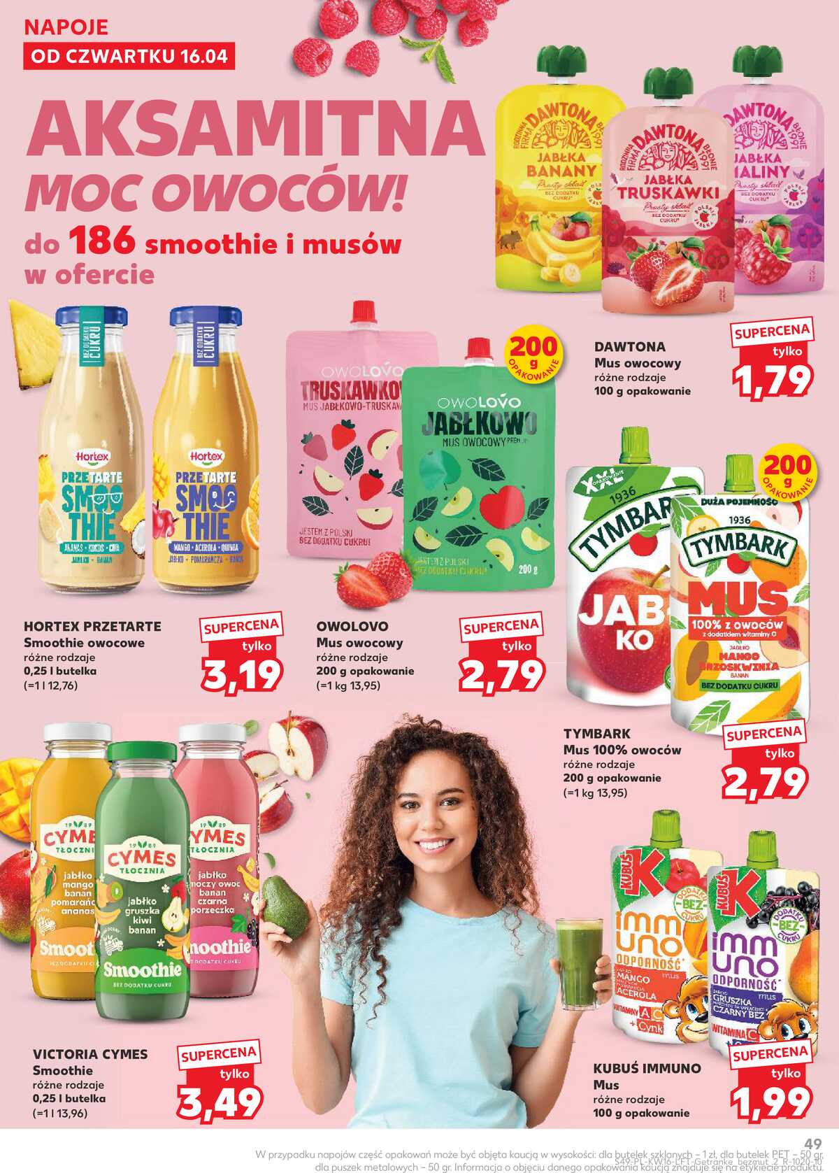 Leták Kaufland Polsko 16.4.-22.4.2026 - Noviny týdne strana 49