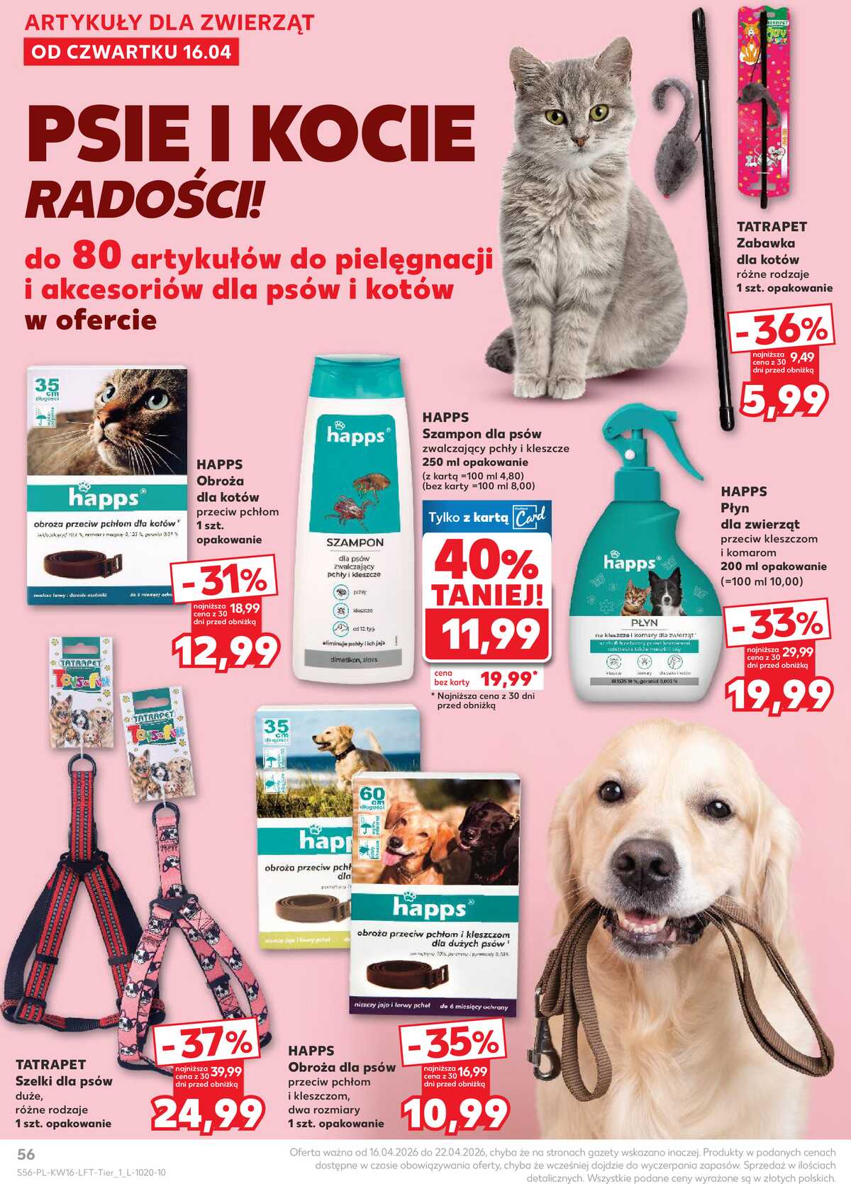 Leták Kaufland Polsko 16.4.-22.4.2026 - Noviny týdne strana 56