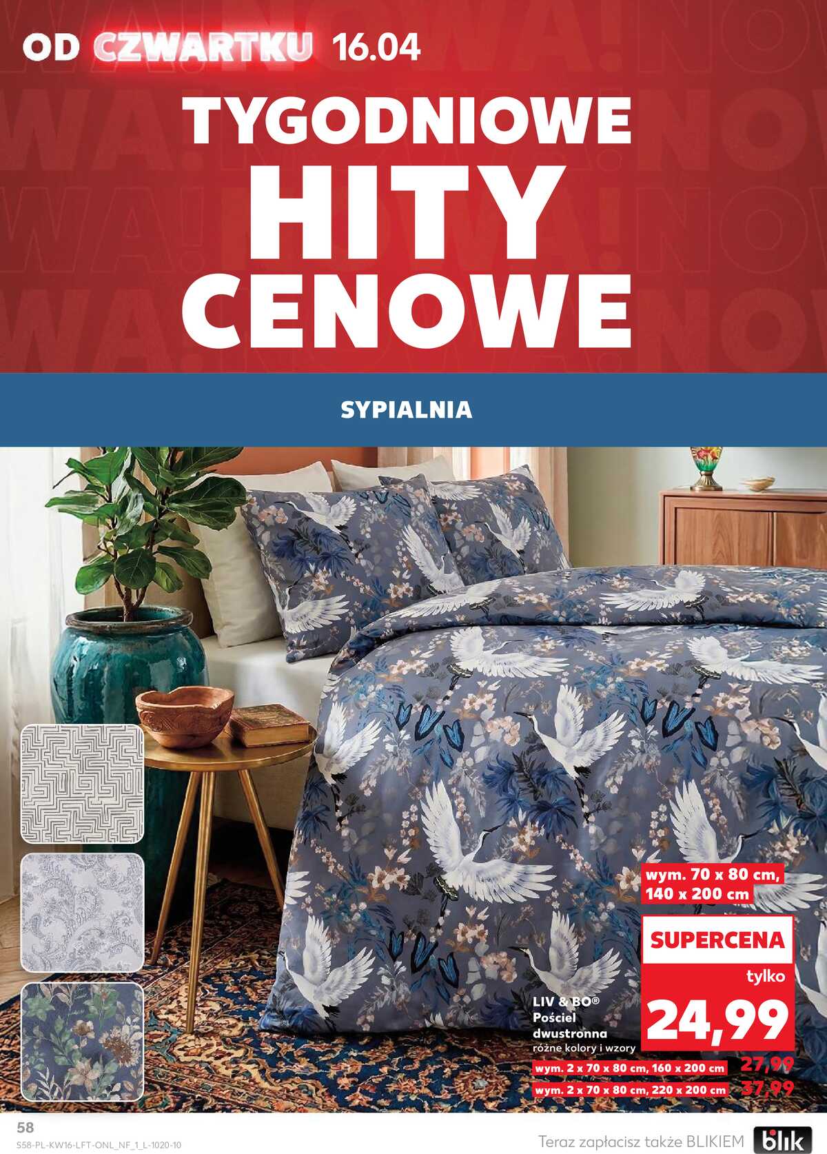 Leták Kaufland Polsko 16.4.-22.4.2026 - Noviny týdne strana 58