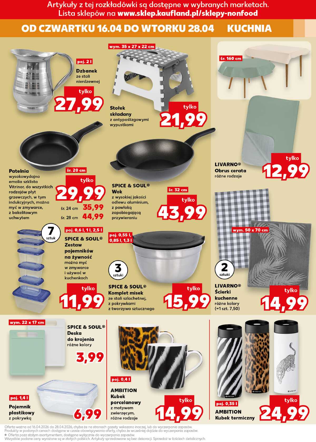 Leták Kaufland Polsko 16.4.-28.4.2026 strana 9