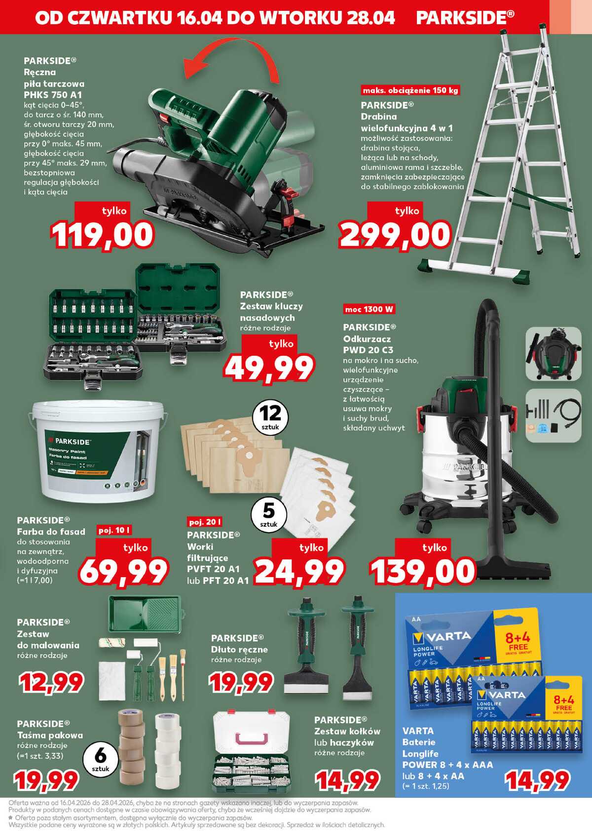 Leták Kaufland Polsko 16.4.-28.4.2026 strana 15