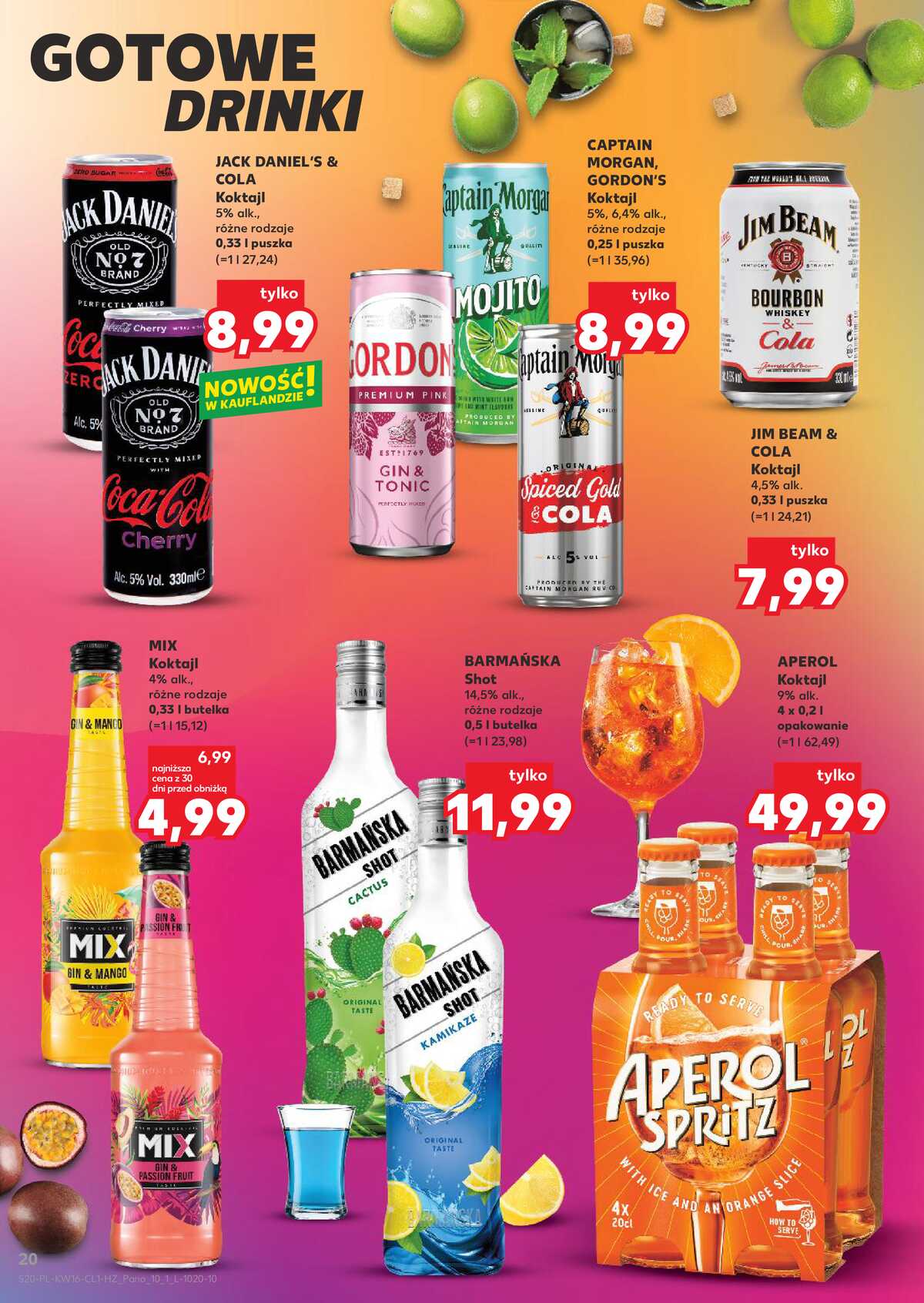 Leták Kaufland Polsko 16.4.-28.4.2026 - Bar Kaufland strana 20