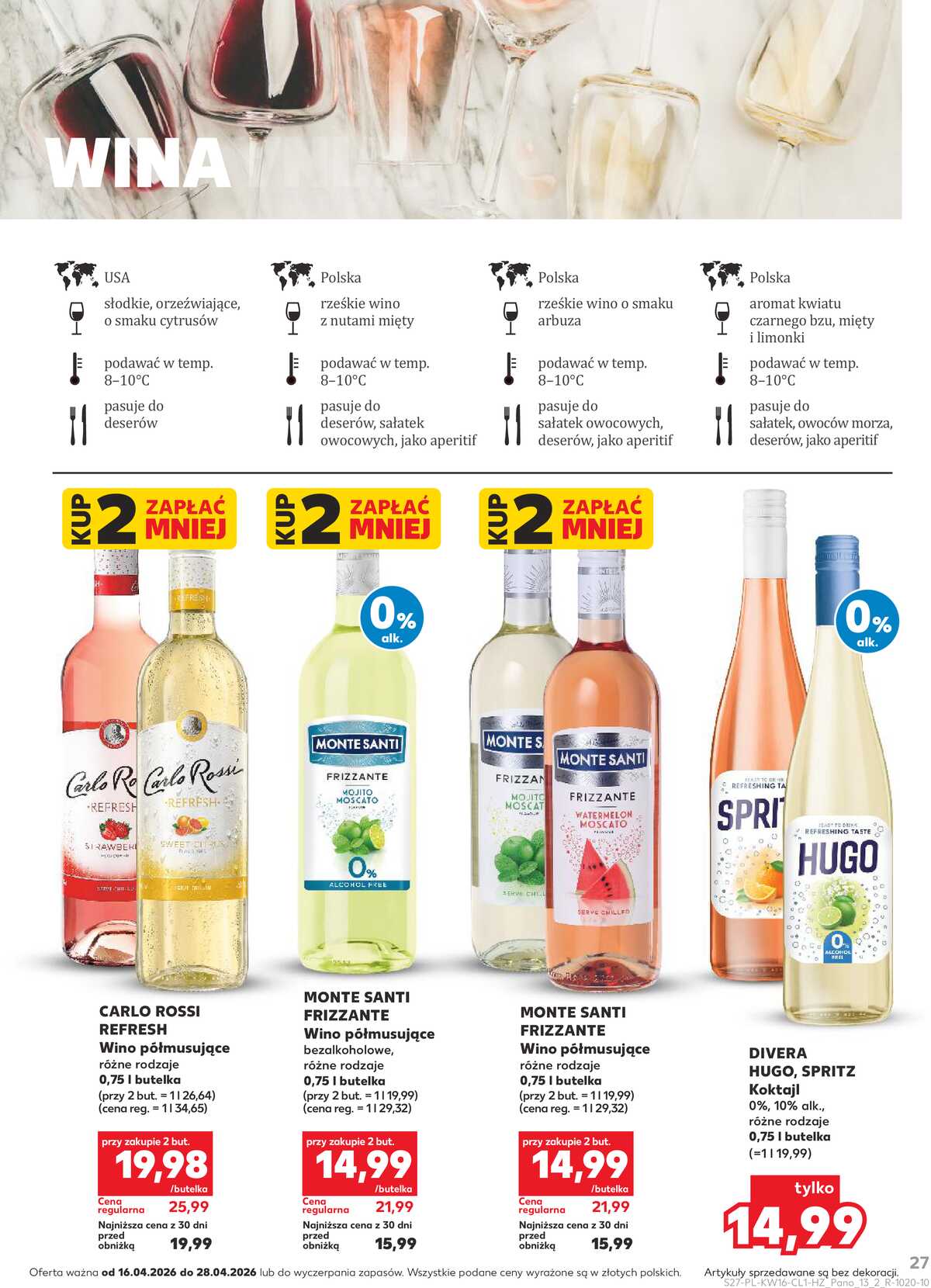 Leták Kaufland Polsko 16.4.-28.4.2026 - Bar Kaufland strana 27