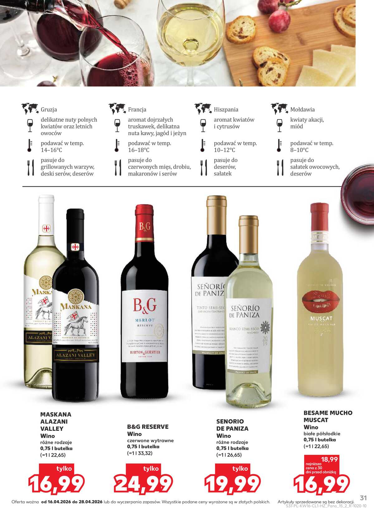 Leták Kaufland Polsko 16.4.-28.4.2026 - Bar Kaufland strana 31