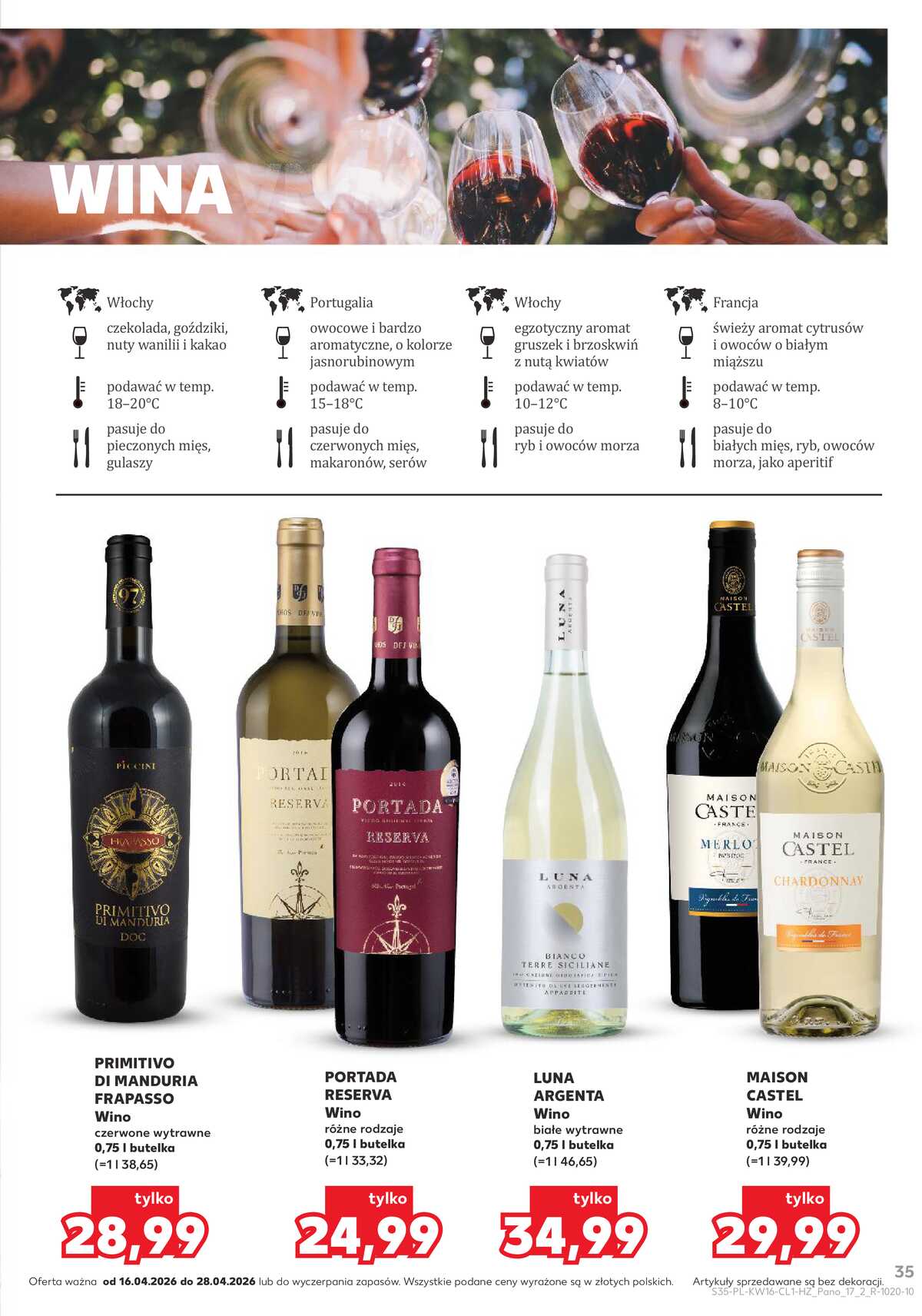 Leták Kaufland Polsko 16.4.-28.4.2026 - Bar Kaufland strana 35