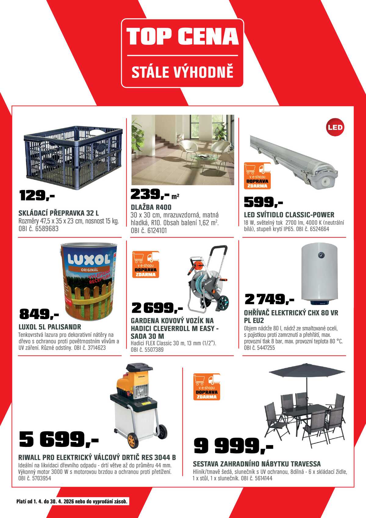 OBI 16.4. - 30.4. strana 26