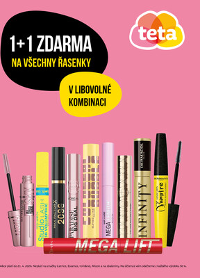 Teta drogerie Řasenky od 13.4. do 21.4.2026