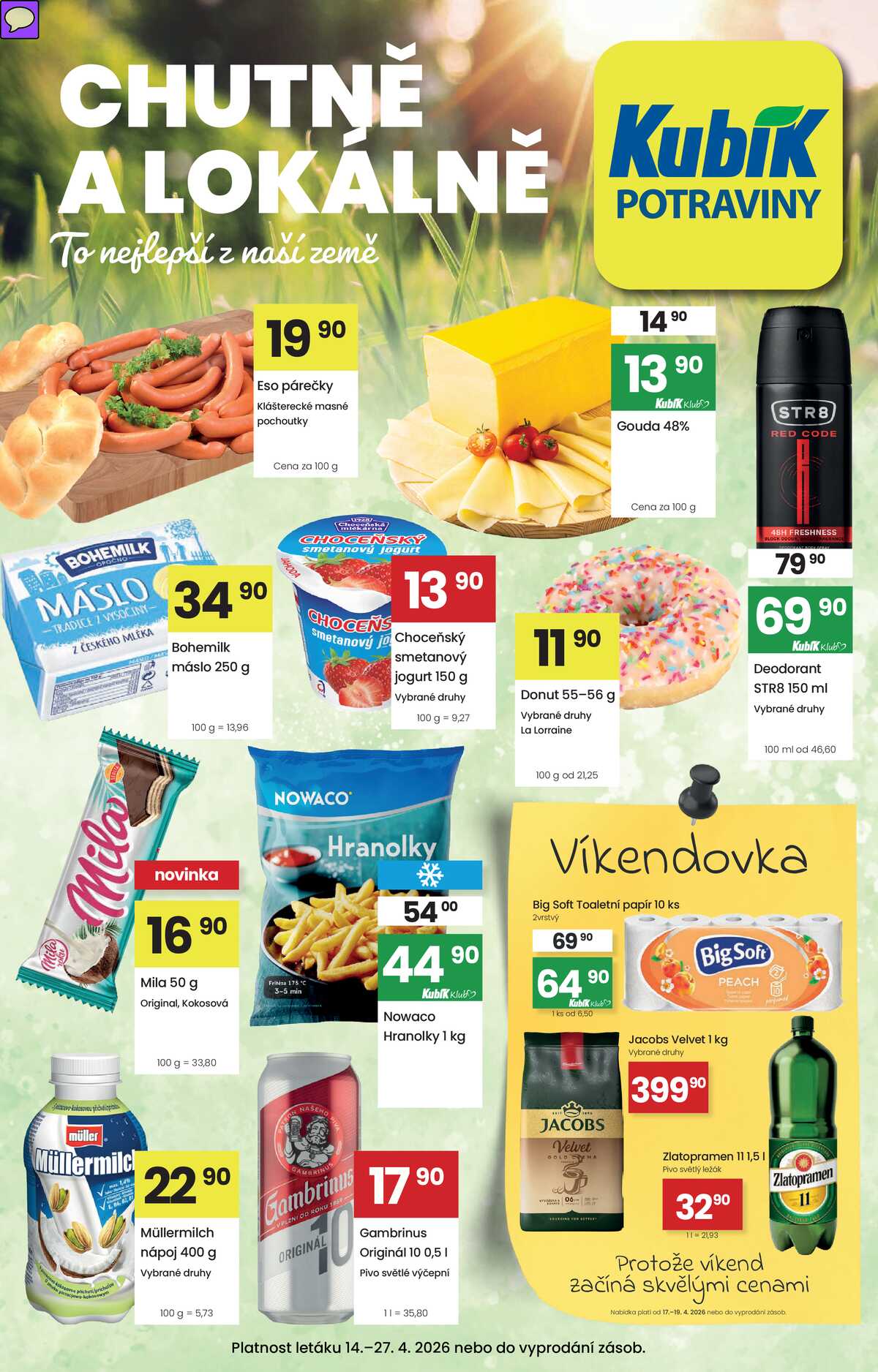 Kubík potraviny do 27.4. strana 1