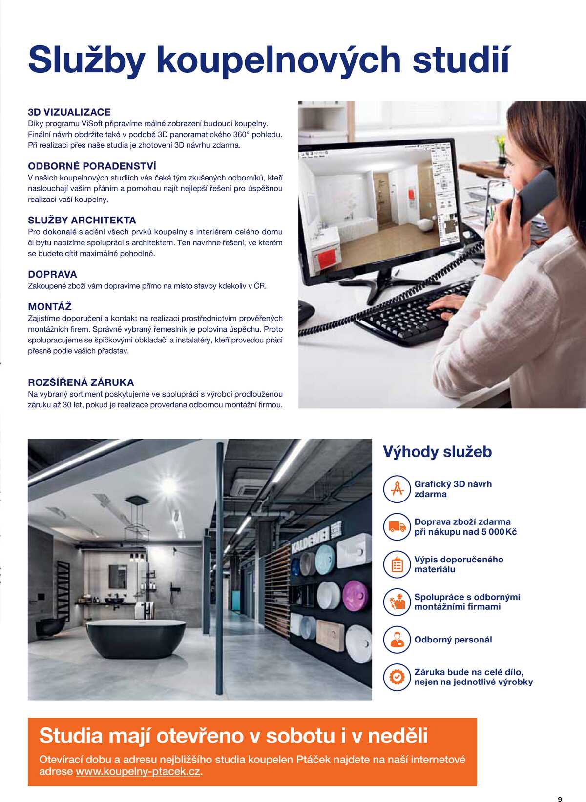 Koupelny Ptáček katalog koupelny strana 9