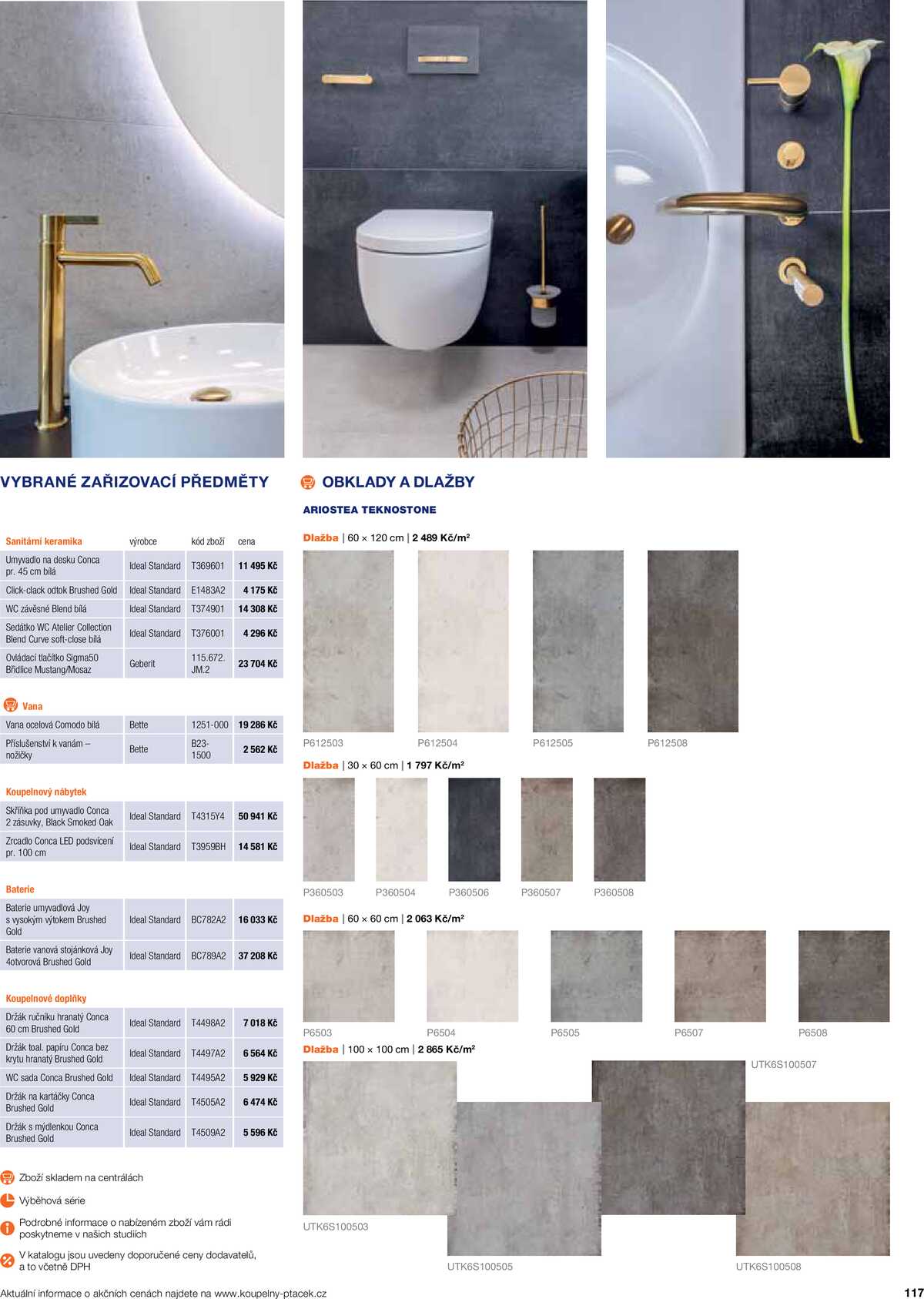 Koupelny Ptáček katalog koupelny strana 117